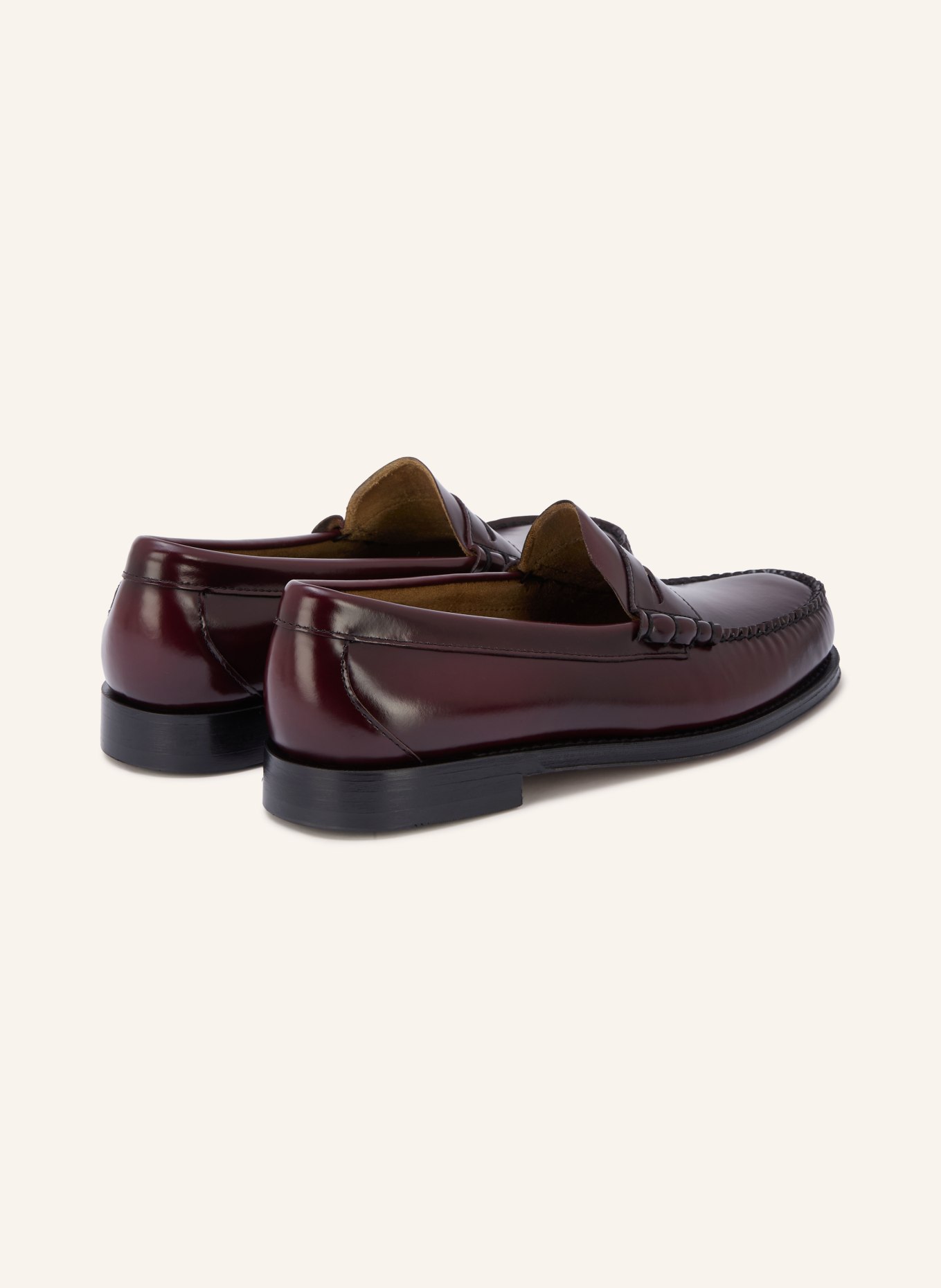 G.H.Bass Pennyloafers WEEJUN HERITAGE: DONKERROOD / GOUD