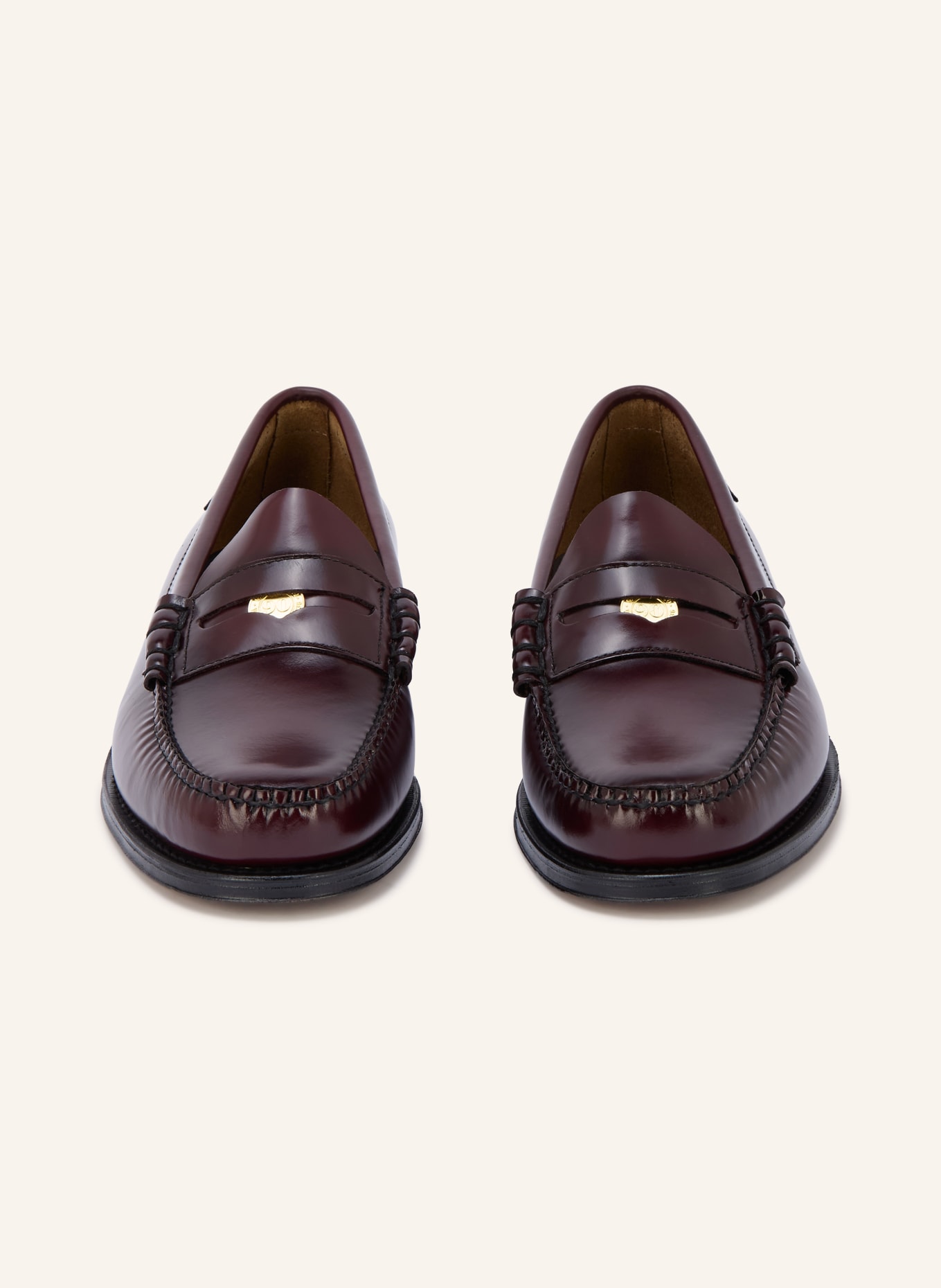 G.H.Bass Pennyloafers WEEJUN HERITAGE: DONKERROOD / GOUD
