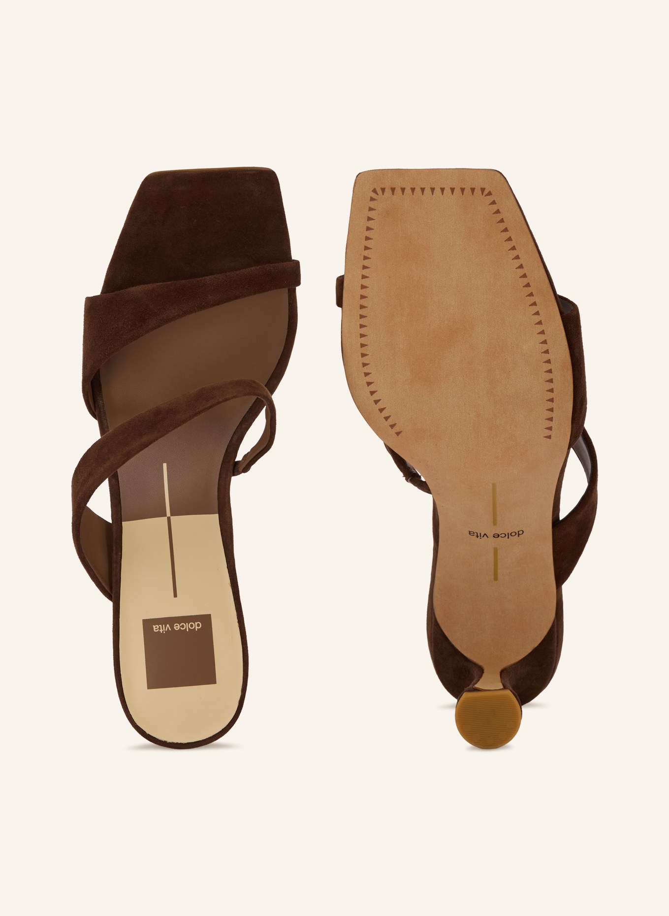 Dolce Vita Mule ICELYN: CIEMNOBRĄZOWY