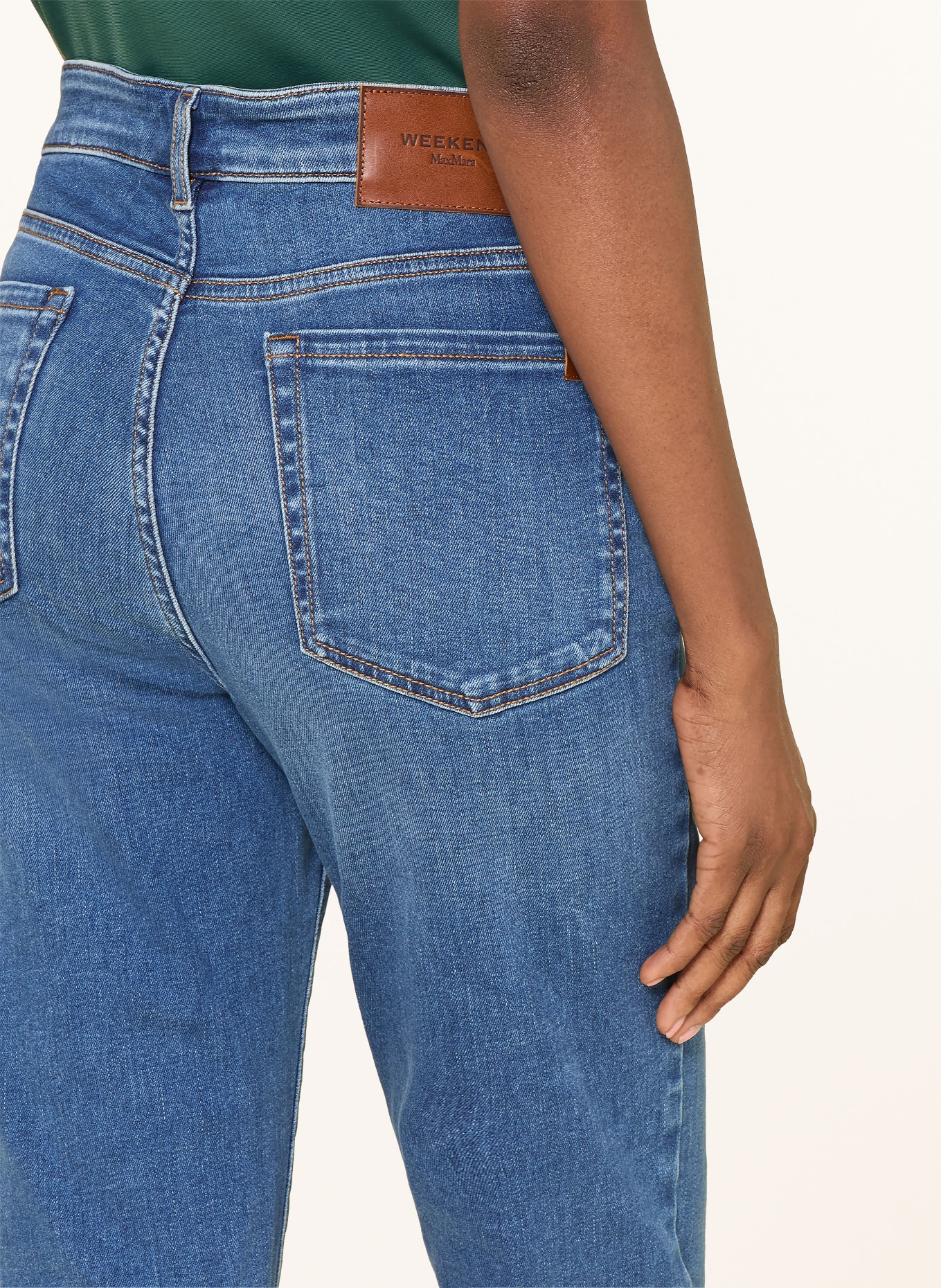 WEEKEND Max Mara Cropped Jeans LANA: 020 NAVY