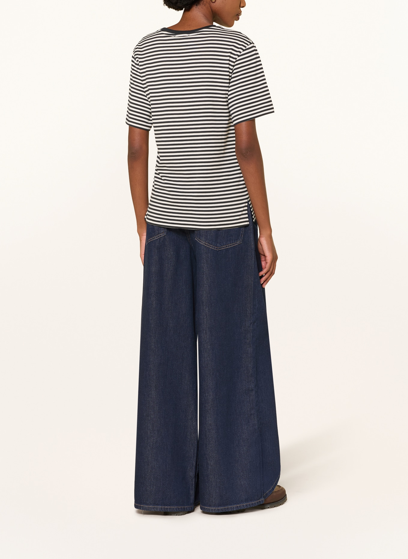 WEEKEND Max Mara Wide leg jeans ZATTERA: 001 NAVY