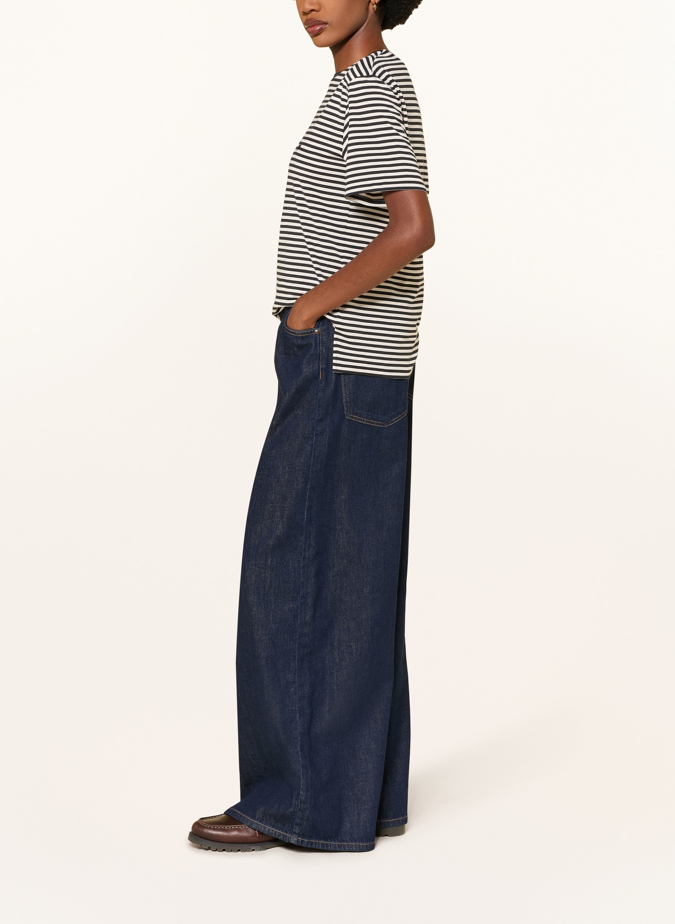 WEEKEND Max Mara Wide leg jeans ZATTERA: 001 NAVY