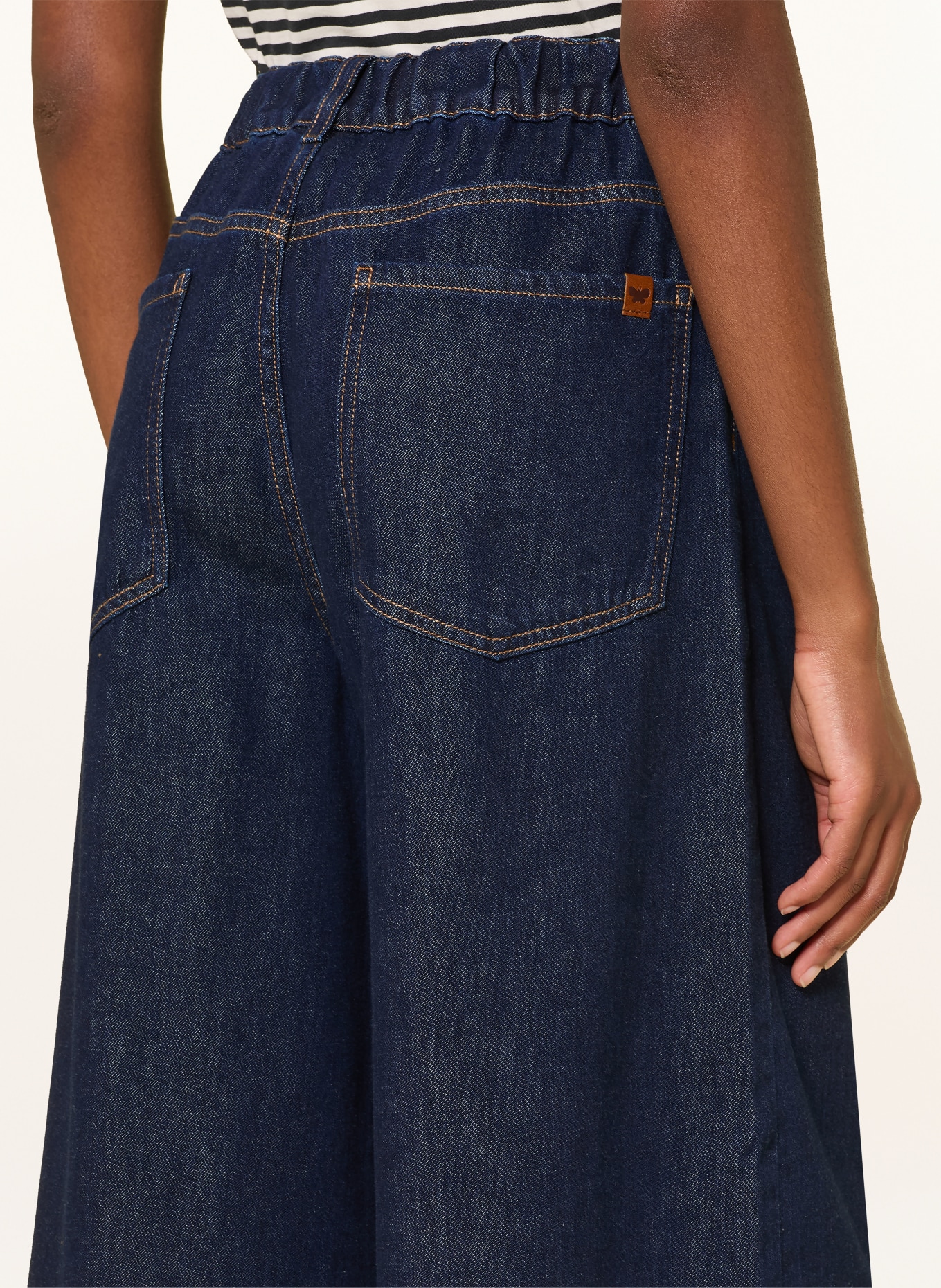 WEEKEND Max Mara Wide leg jeans ZATTERA: 001 NAVY
