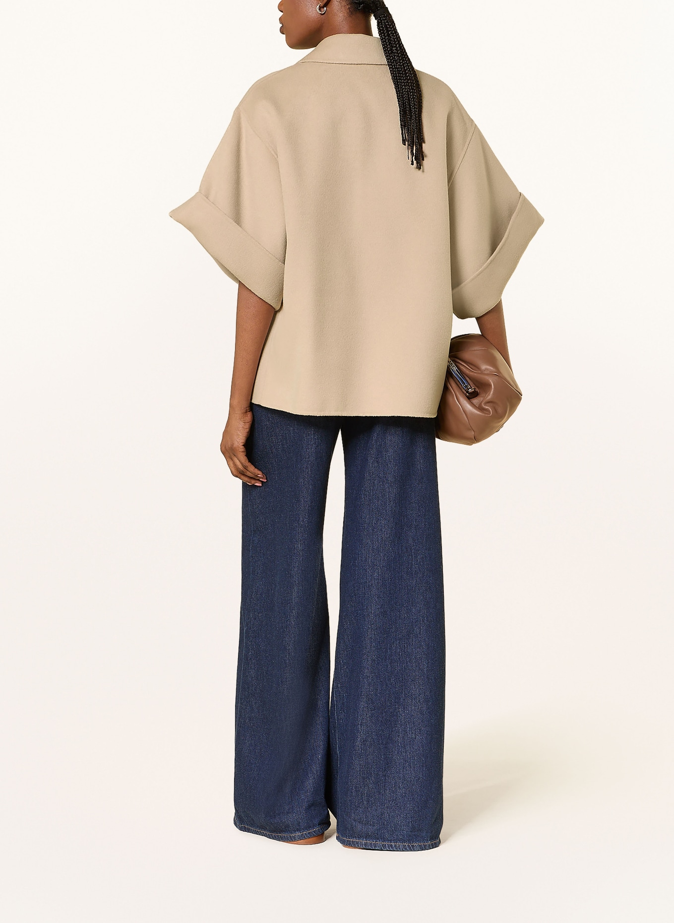 WEEKEND Max Mara Veste NEO à manches 3/4: CRÈME