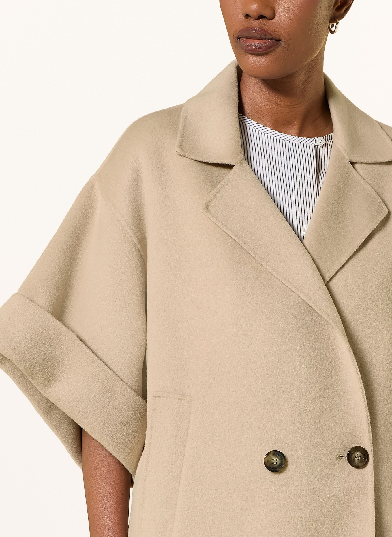 WEEKEND Max Mara Veste NEO à manches 3/4: CRÈME