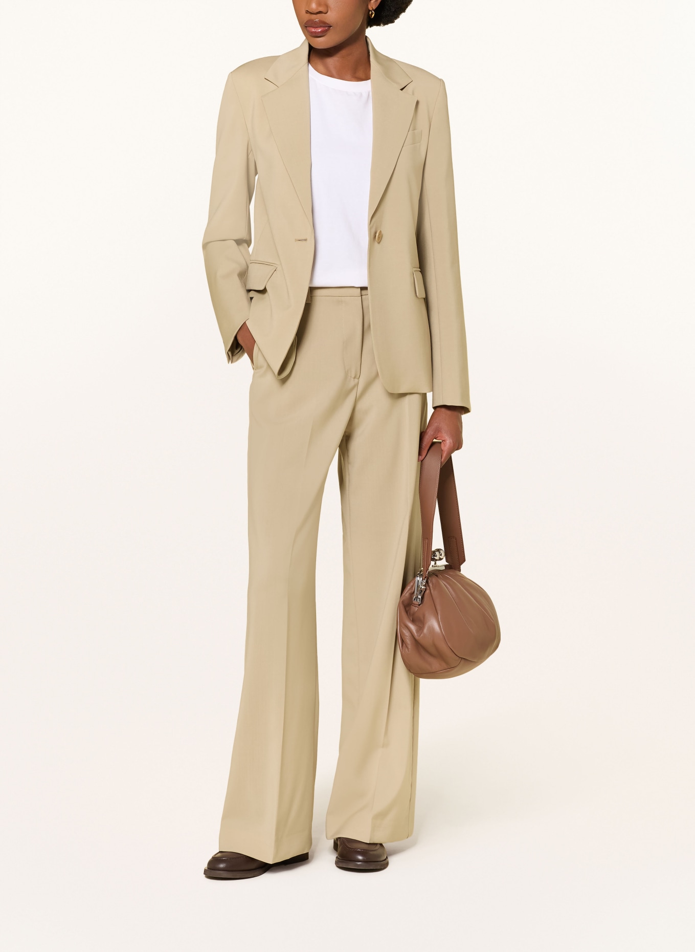 WEEKEND Max Mara Blazer LAMINE: BEIGE
