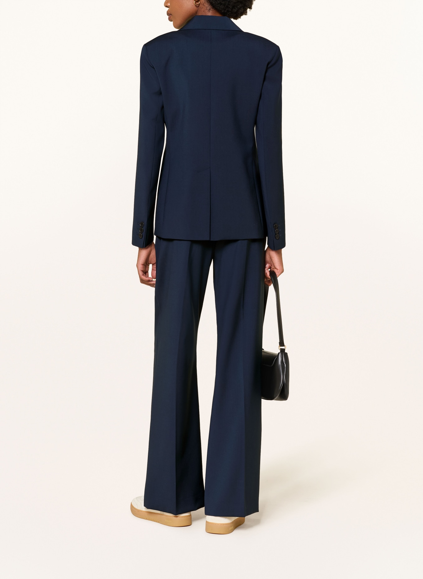 WEEKEND Max Mara Blazer LAMINE: DUNKELBLAU
