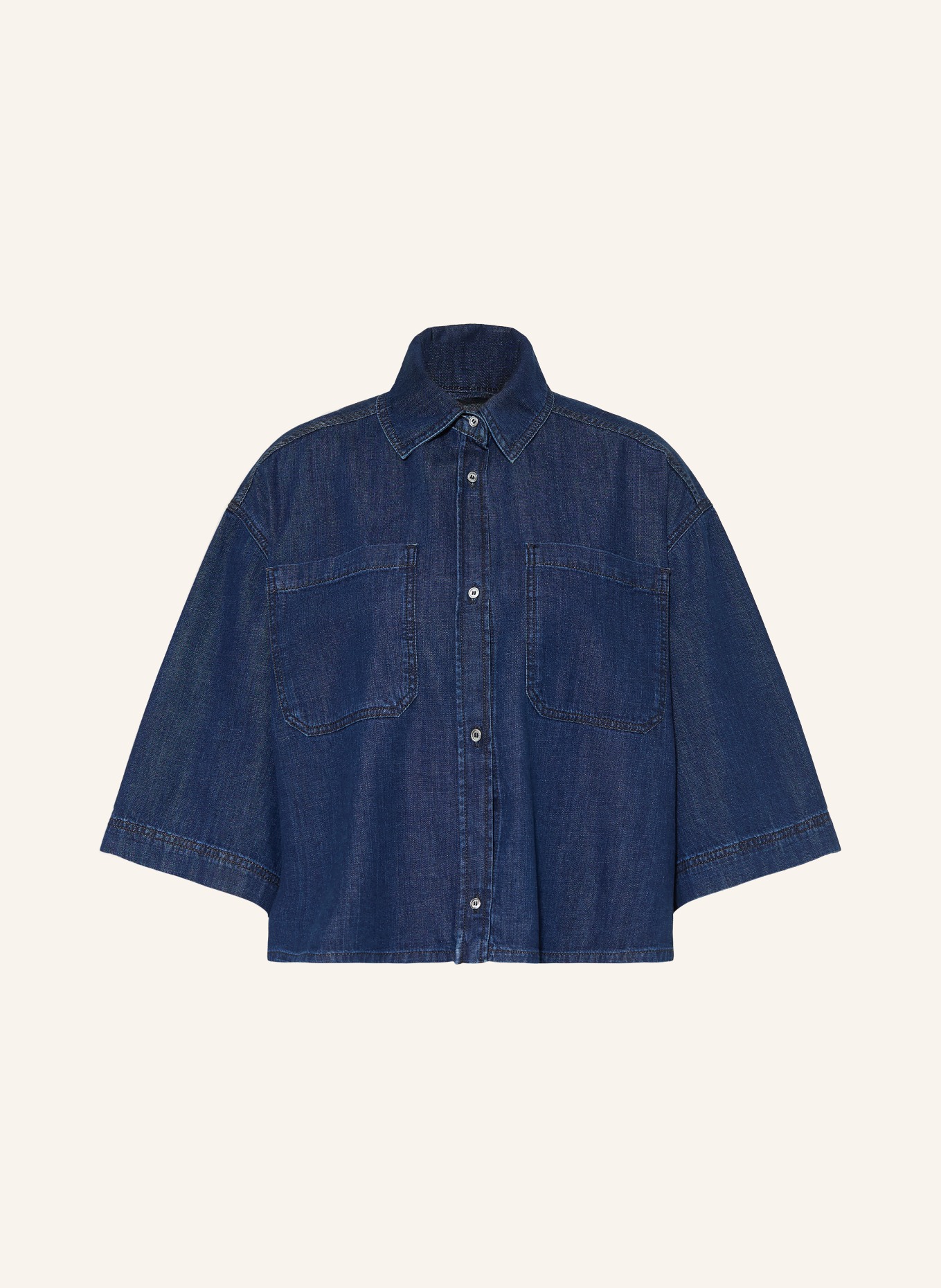 WEEKEND Max Mara Jeansbluse ZANNATA: 001 NAVY