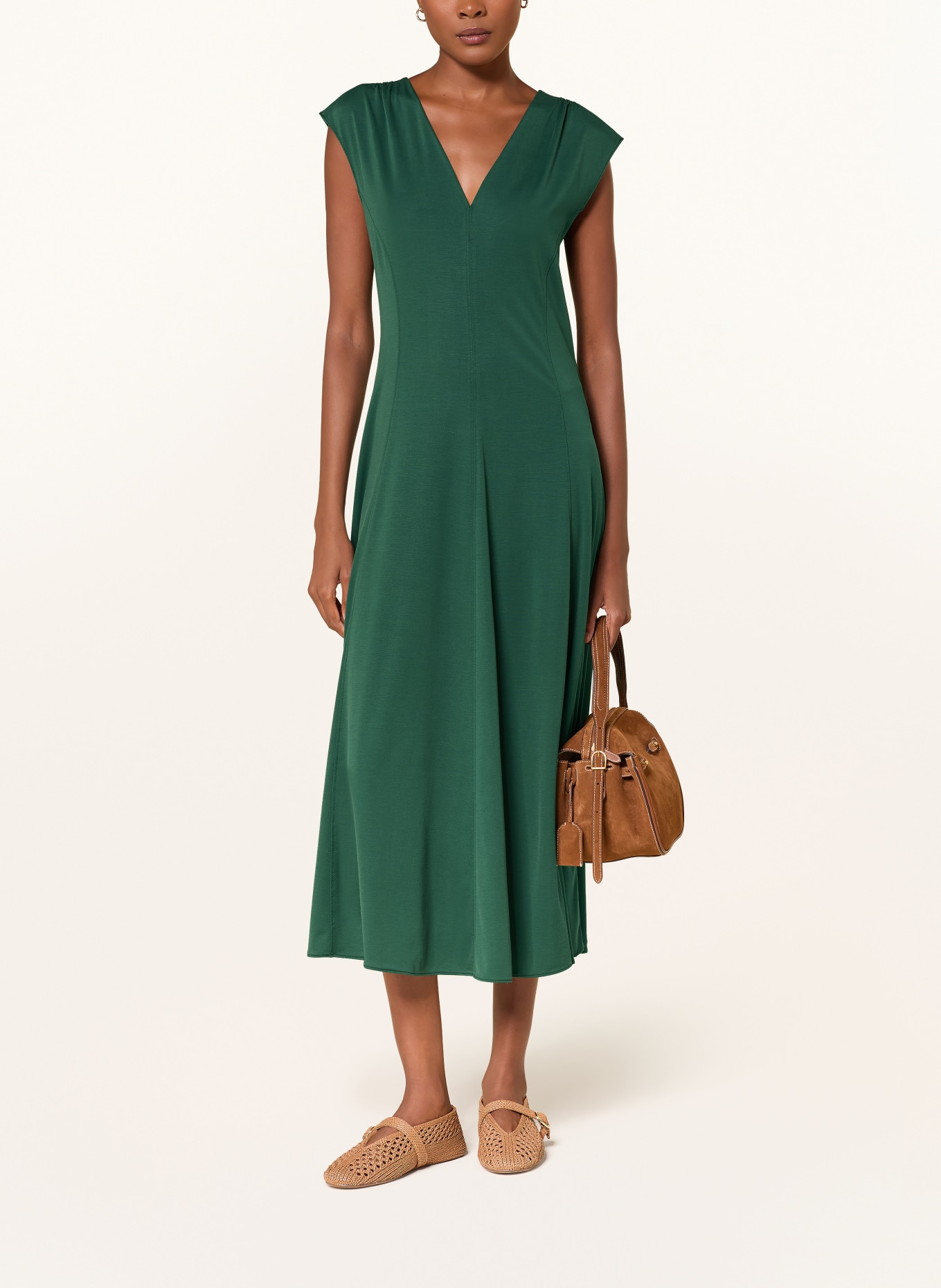WEEKEND Max Mara Jerseykleid MASTER: GRÜN