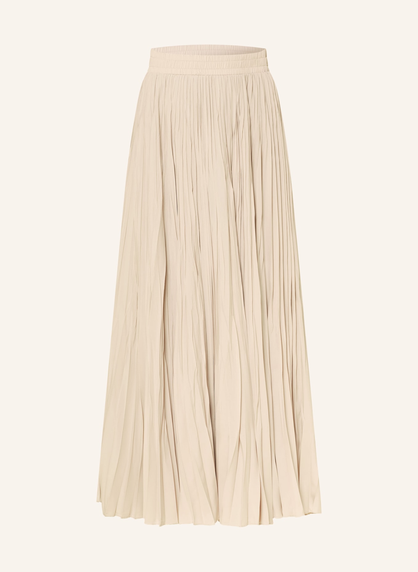 WEEKEND Max Mara Plooirok FOGGIA: BEIGE