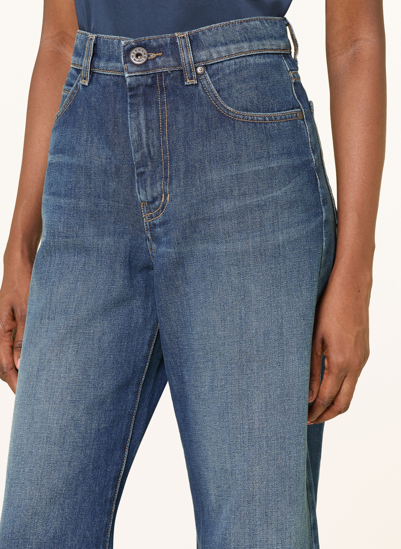 WEEKEND Max Mara Barrel-leg jeans CADUCA: 004 NAVY