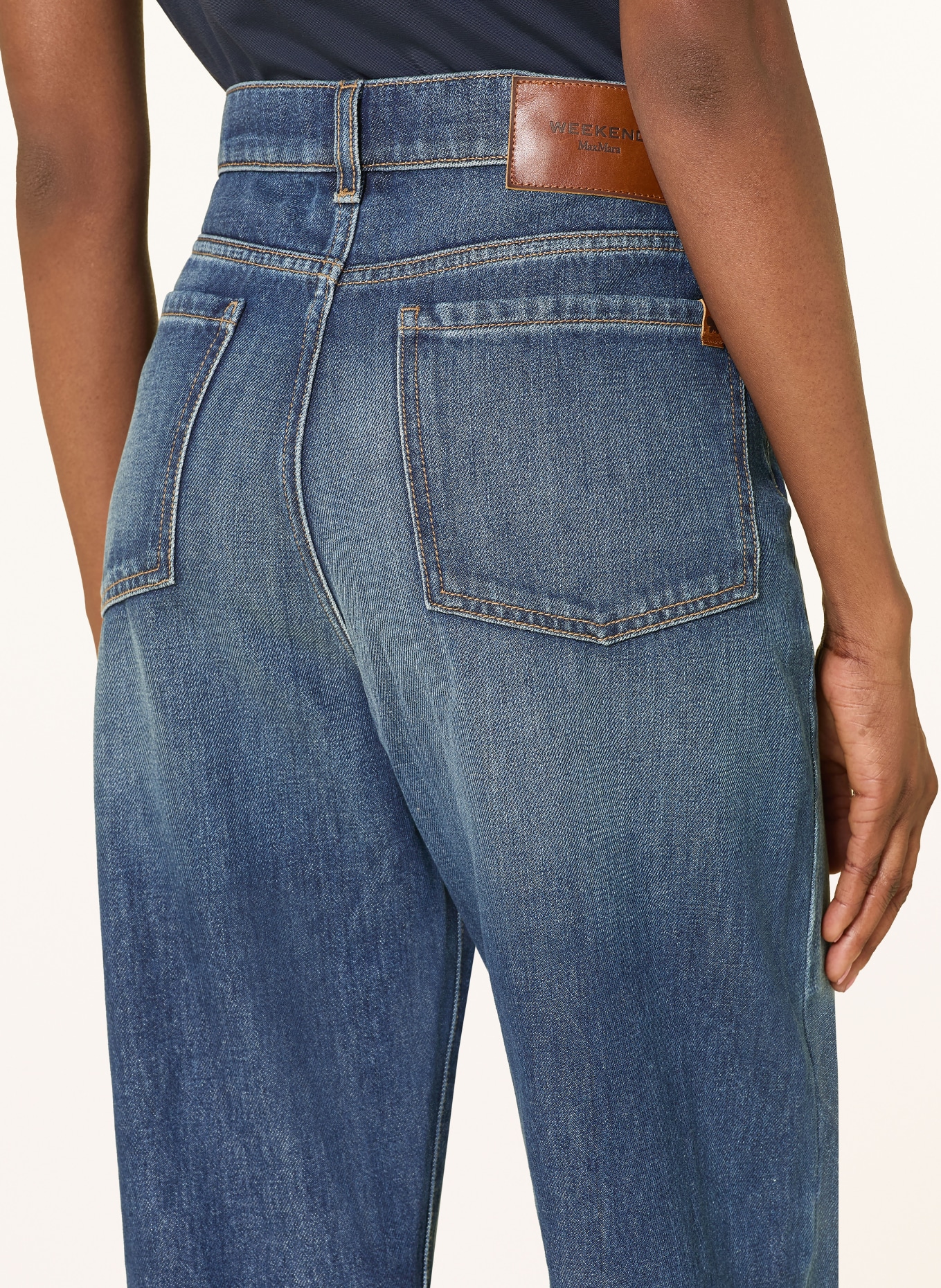 WEEKEND Max Mara Barrel-leg jeans CADUCA: 004 NAVY
