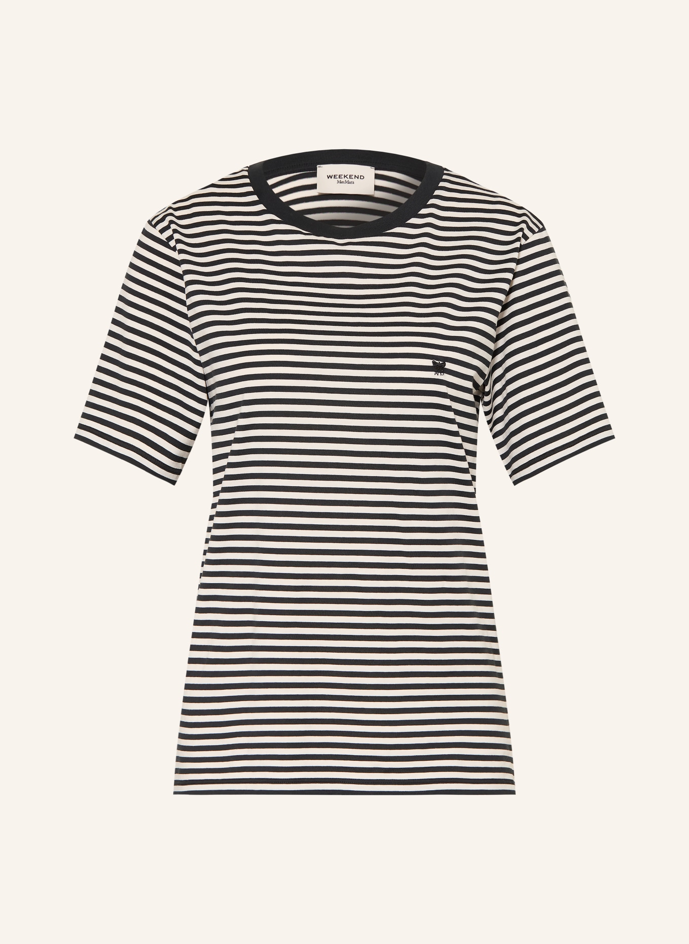 WEEKEND Max Mara T-shirt VENACO: ZWART / WIT