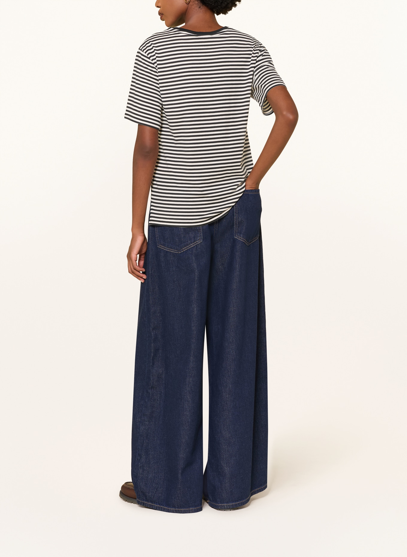 WEEKEND Max Mara T-shirt VENACO: ZWART / WIT