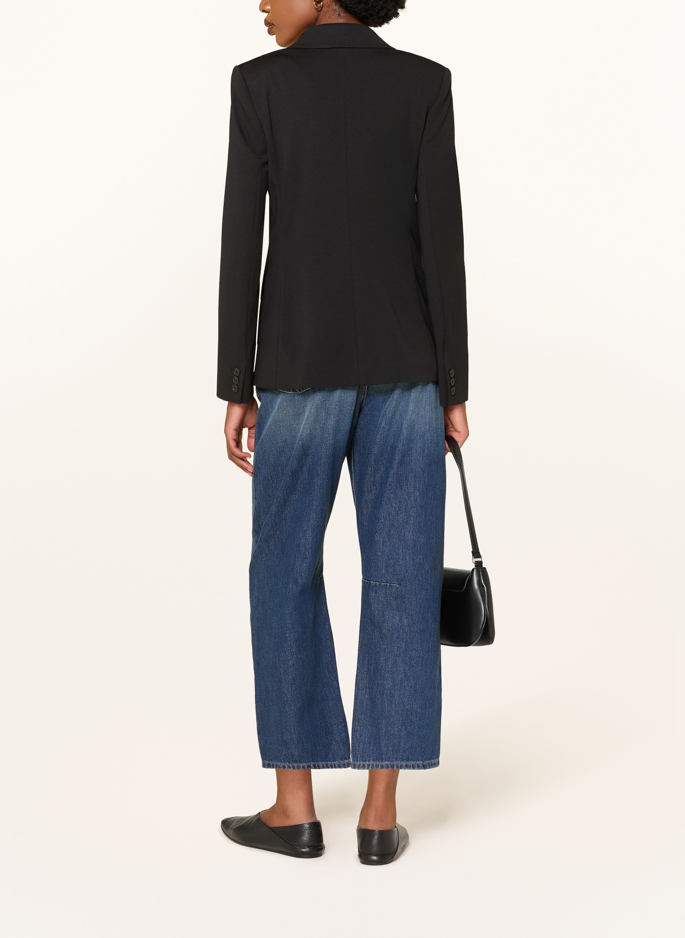 WEEKEND Max Mara Jerseyový blejzr COLIBRI: ČERNÁ
