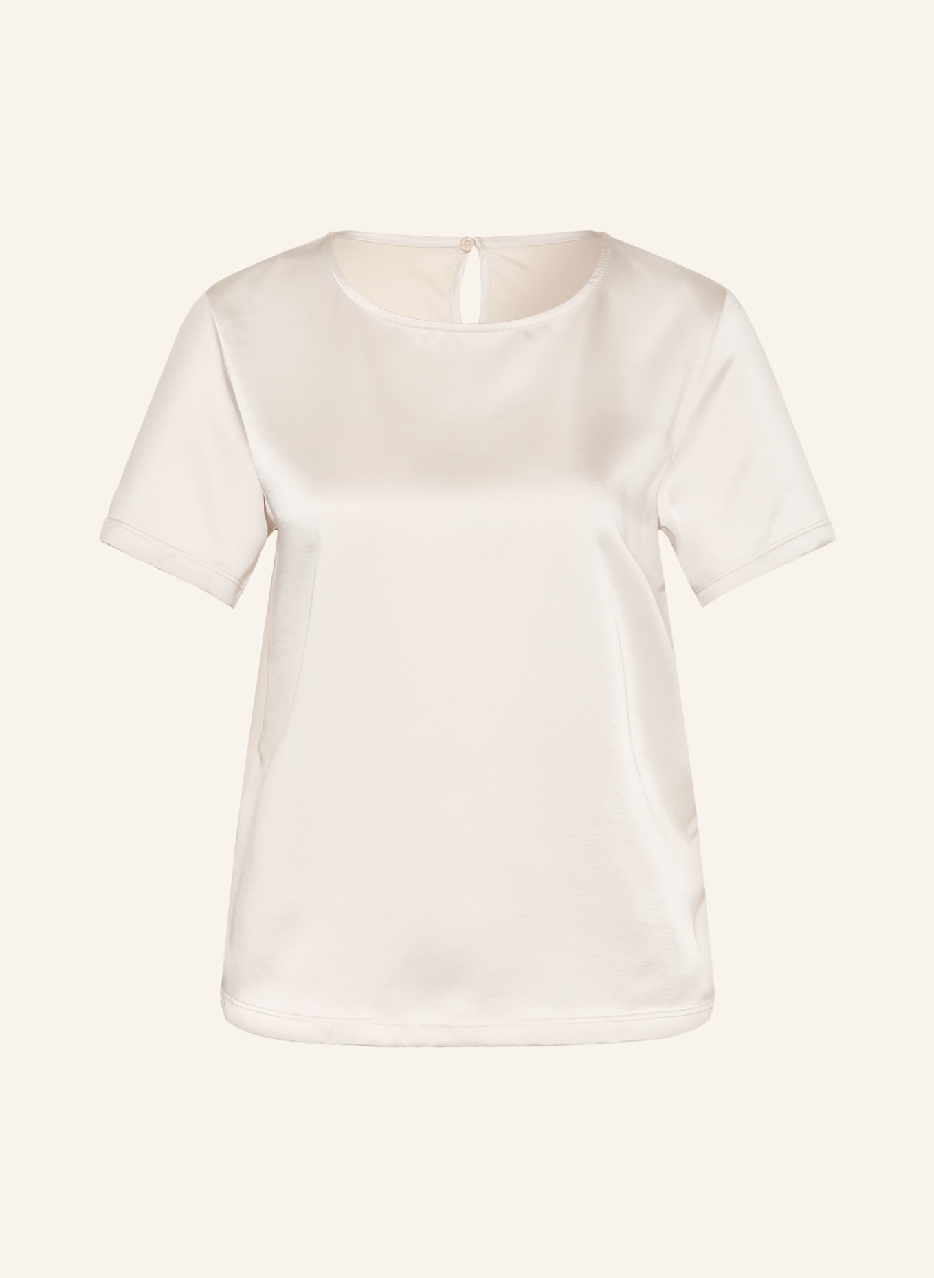 WEEKEND Max Mara Blusenshirt GIRLBERT im Materialmix: CREME