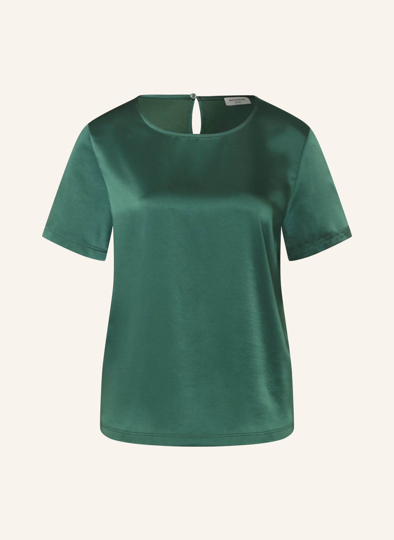 WEEKEND Max Mara Chemisier GIRLBERT en mélange de matières: GROEN