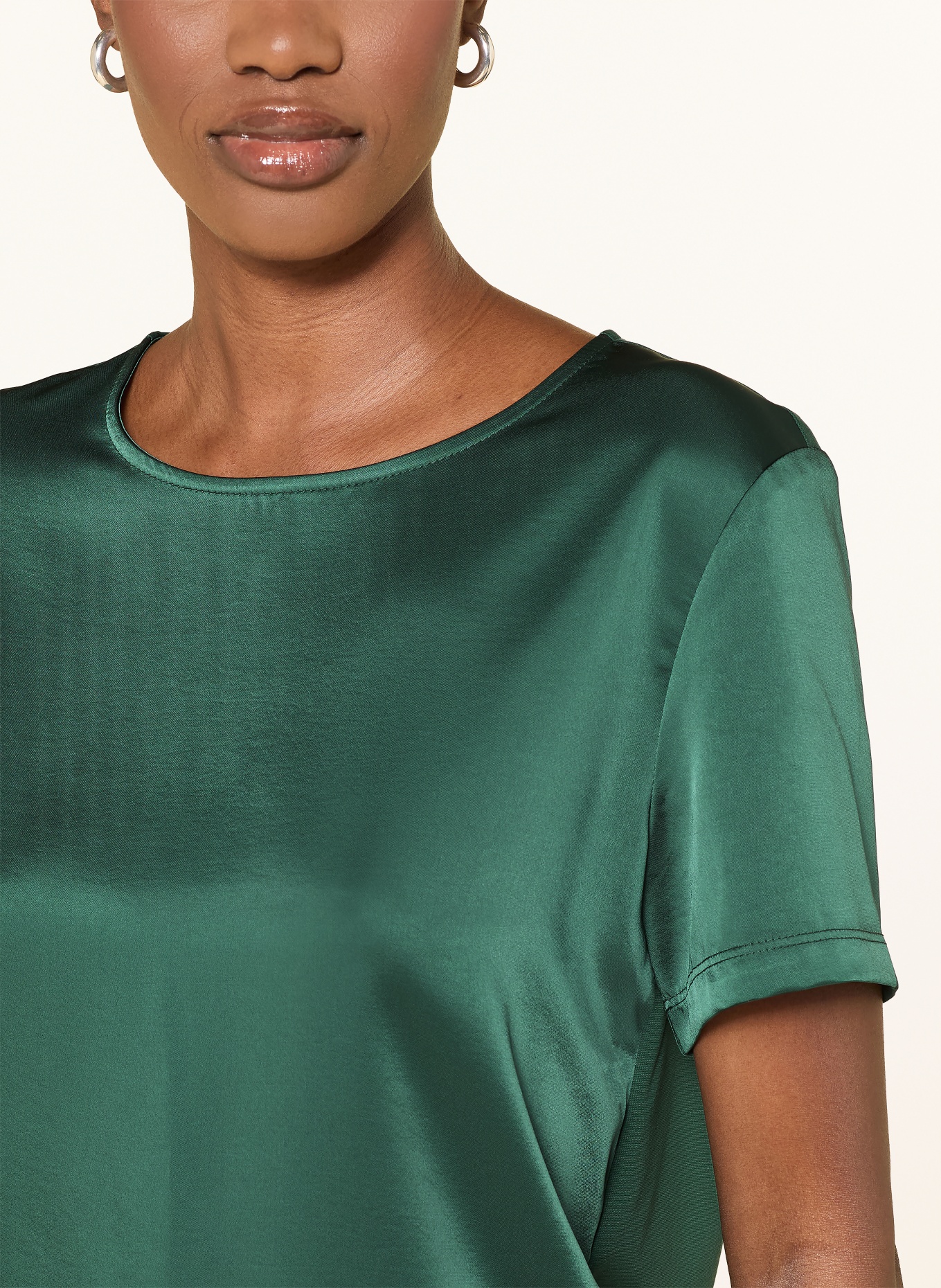 WEEKEND Max Mara Chemisier GIRLBERT en mélange de matières: GROEN
