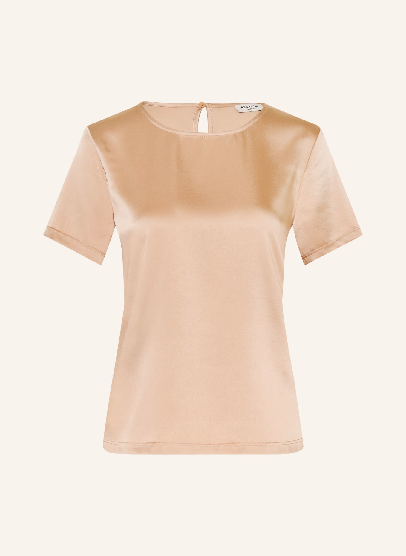 WEEKEND Max Mara Chemisier GIRLBERT en mélange de matières: ROSÉ