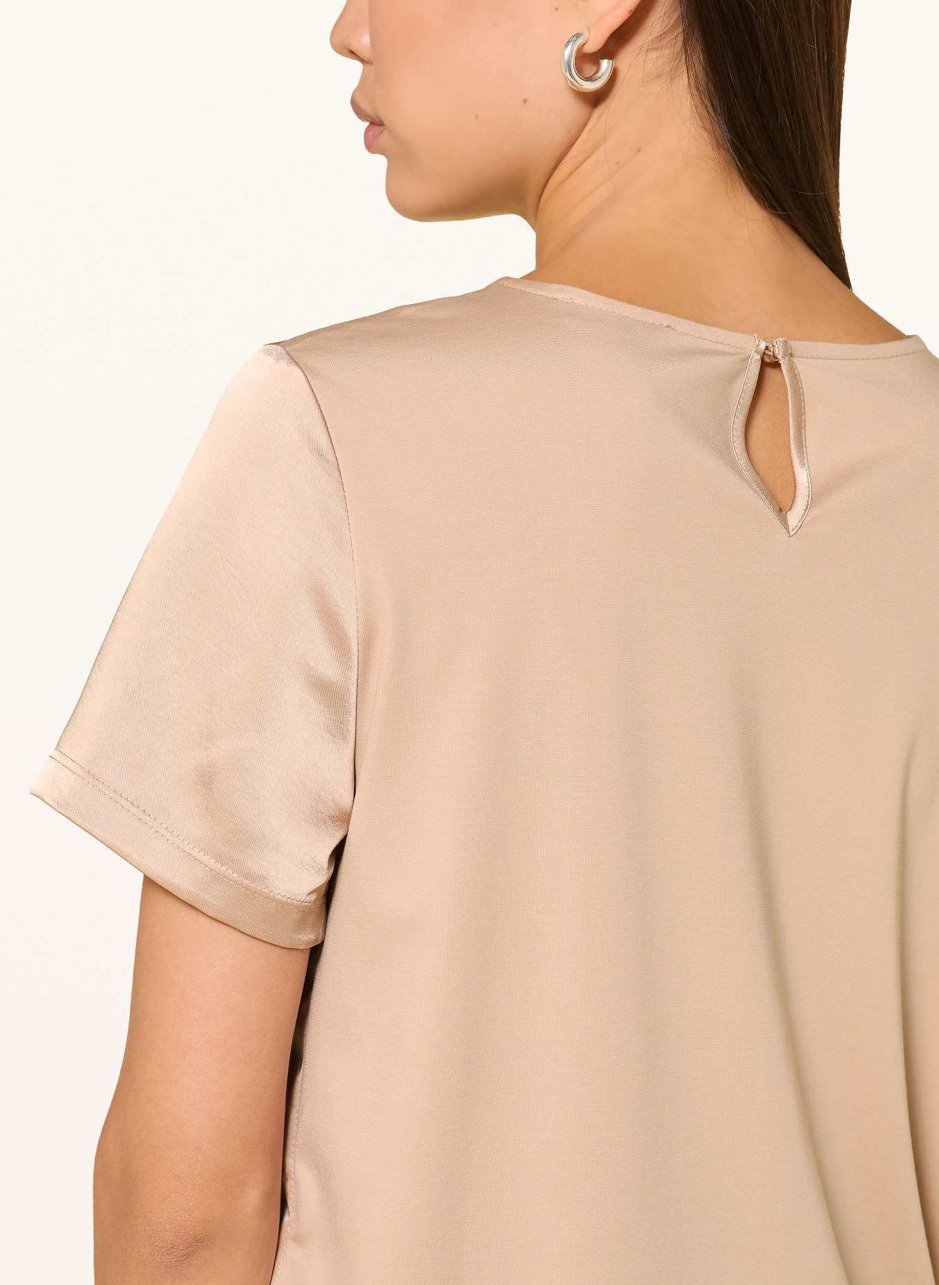 WEEKEND Max Mara Chemisier GIRLBERT en mélange de matières: ROSÉ