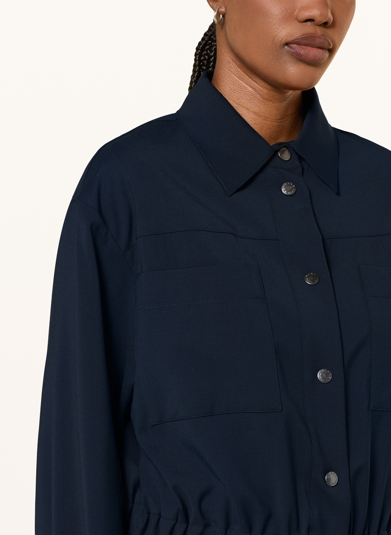 WEEKEND Max Mara Blouson DECANO: BLEU FONCÉ