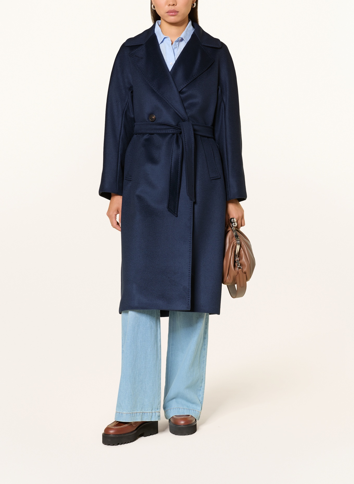 WEEKEND Max Mara Wollmantel RESINA: DUNKELBLAU