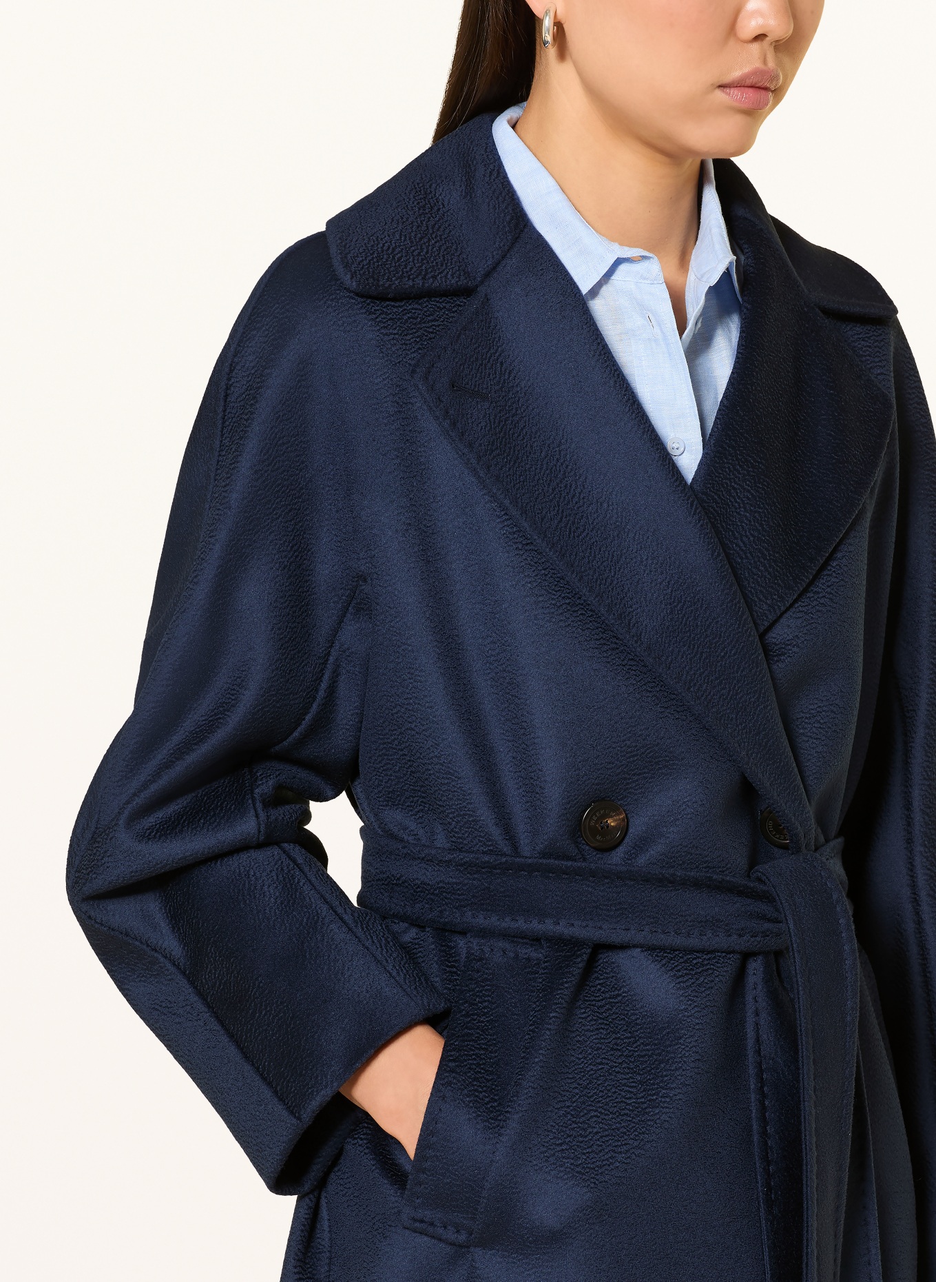 WEEKEND Max Mara Wollmantel RESINA: DUNKELBLAU