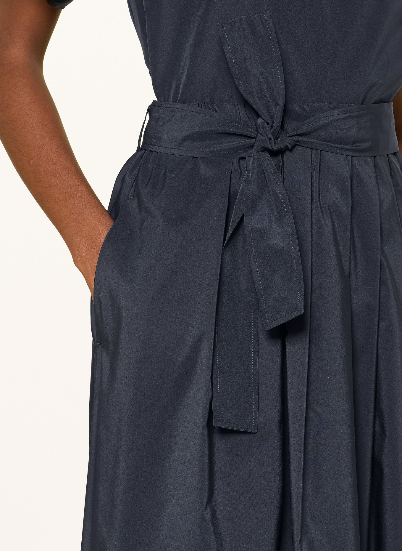 WEEKEND Max Mara Faltenrock: DUNKELBLAU
