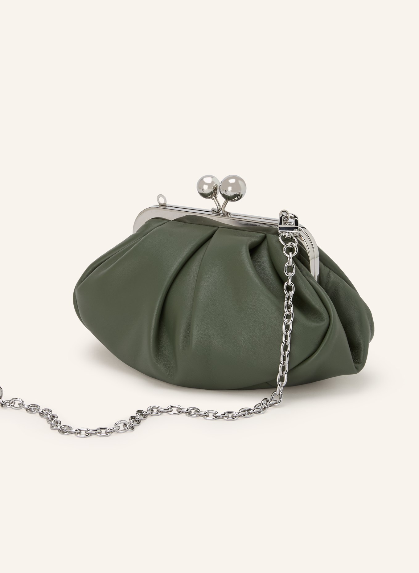 WEEKEND Max Mara Torba na ramię PRATI: PETROL / SREBRNY