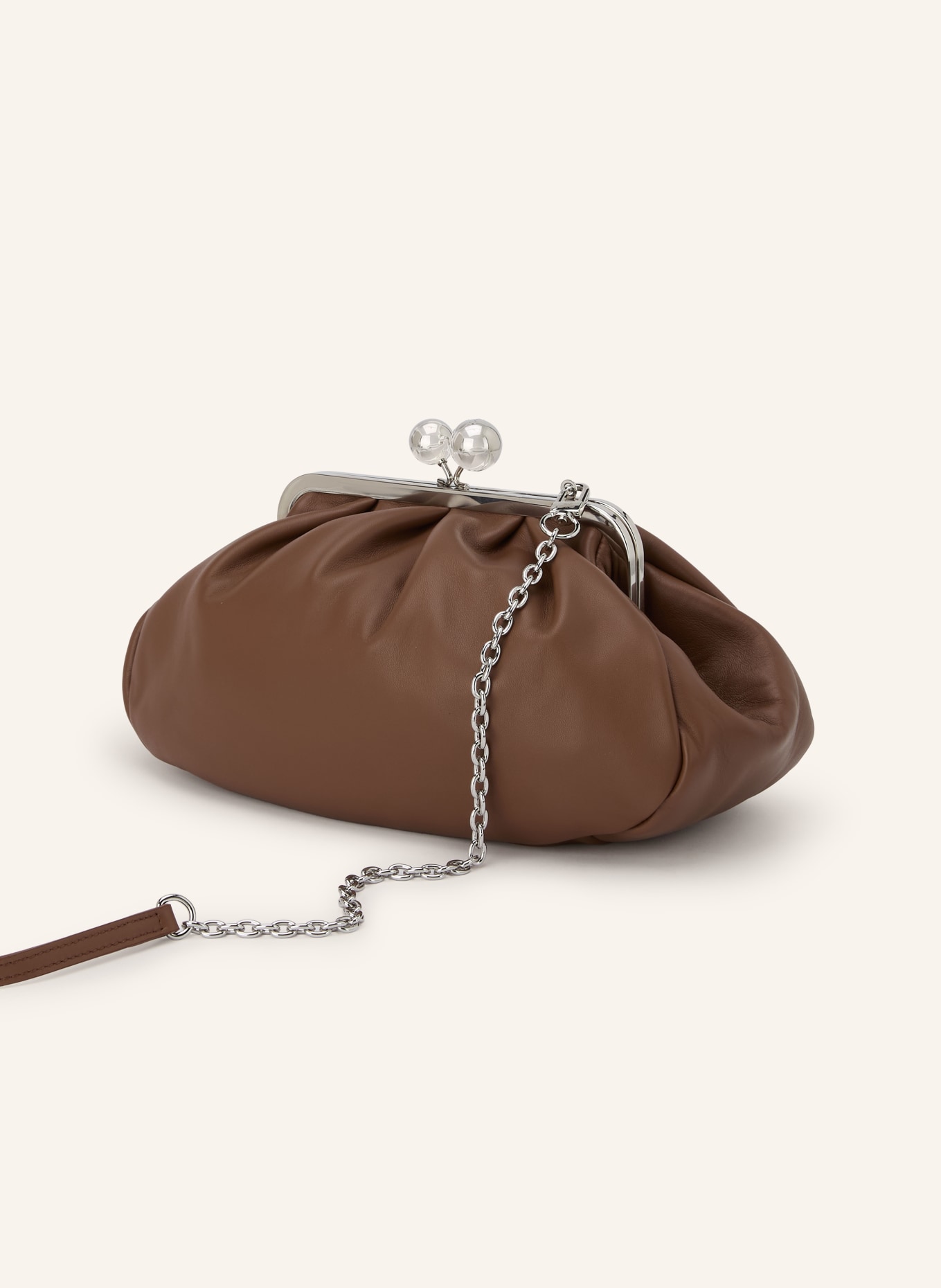 WEEKEND Max Mara Torba na ramię PASTICCINO MEDIUM: BRĄZOWY / SREBRNY