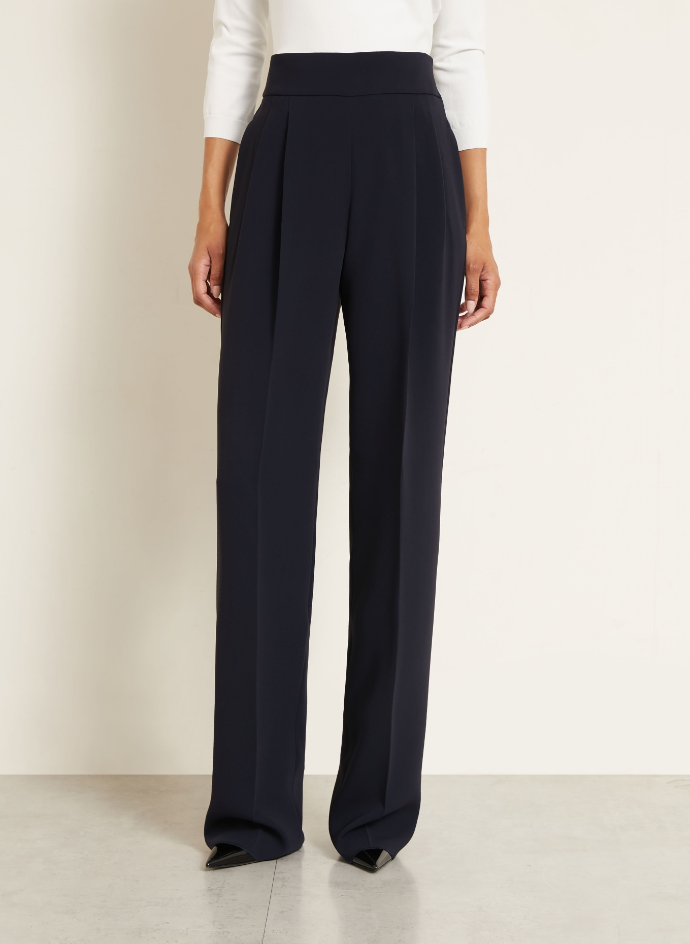 Max Mara Hose FASCIA: DUNKELBLAU