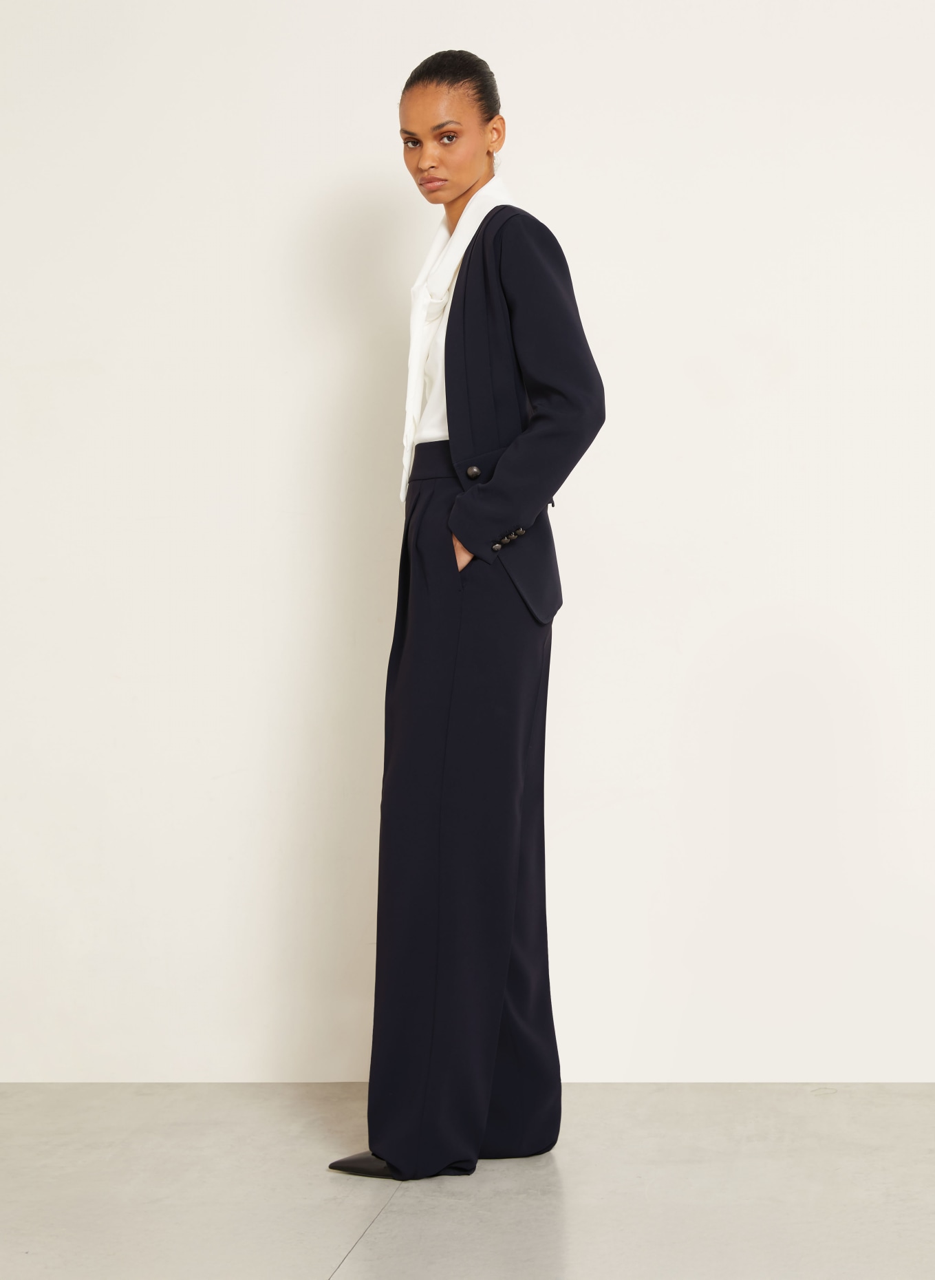Max Mara Hose FASCIA: DUNKELBLAU