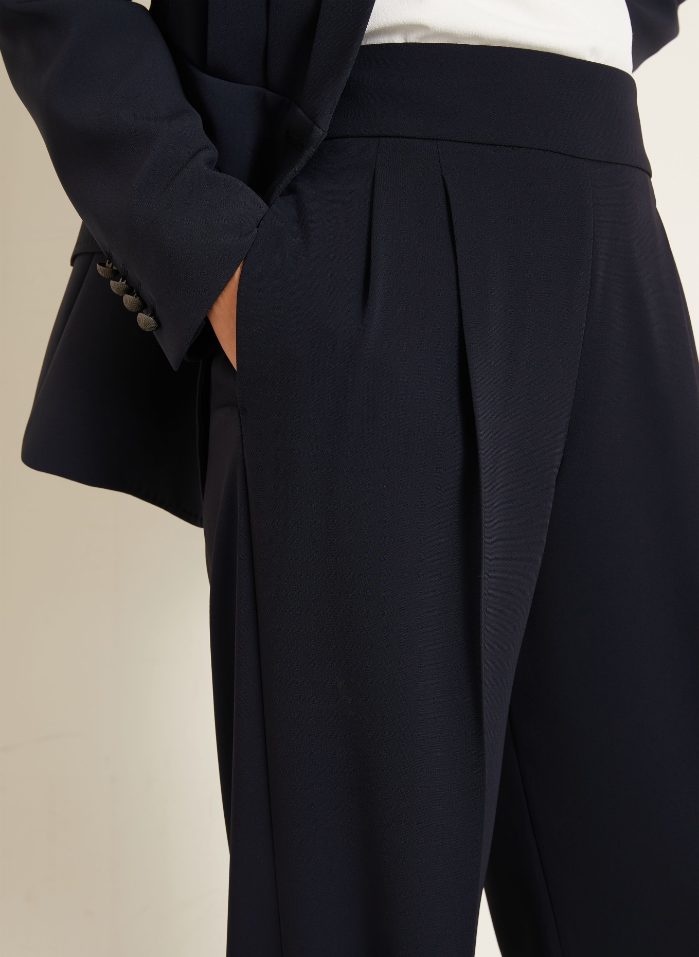 Max Mara Hose FASCIA: DUNKELBLAU