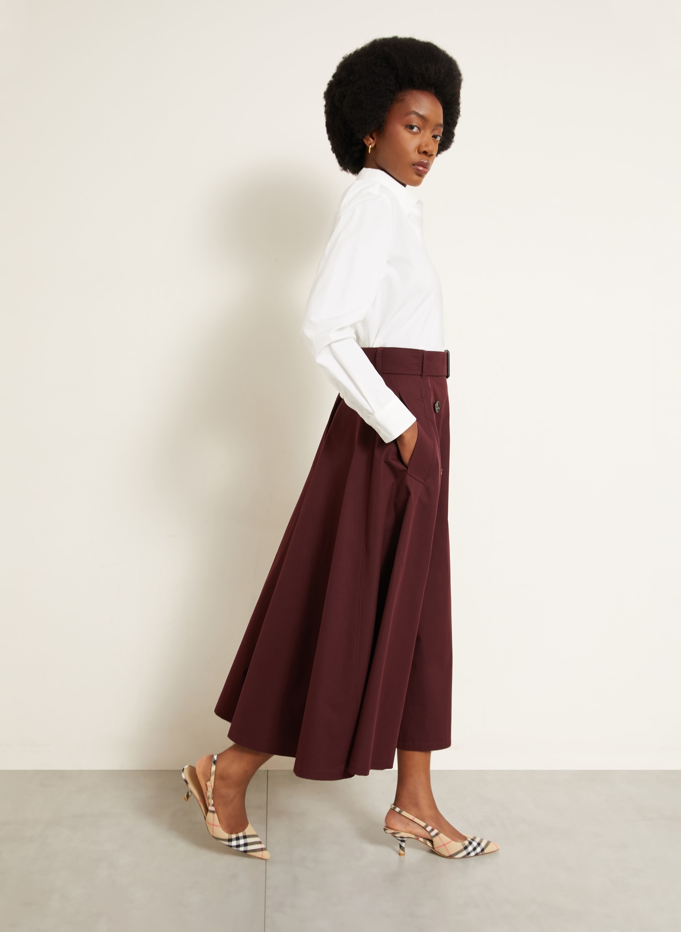 BURBERRY Rock BRENDA: DUNKELROT