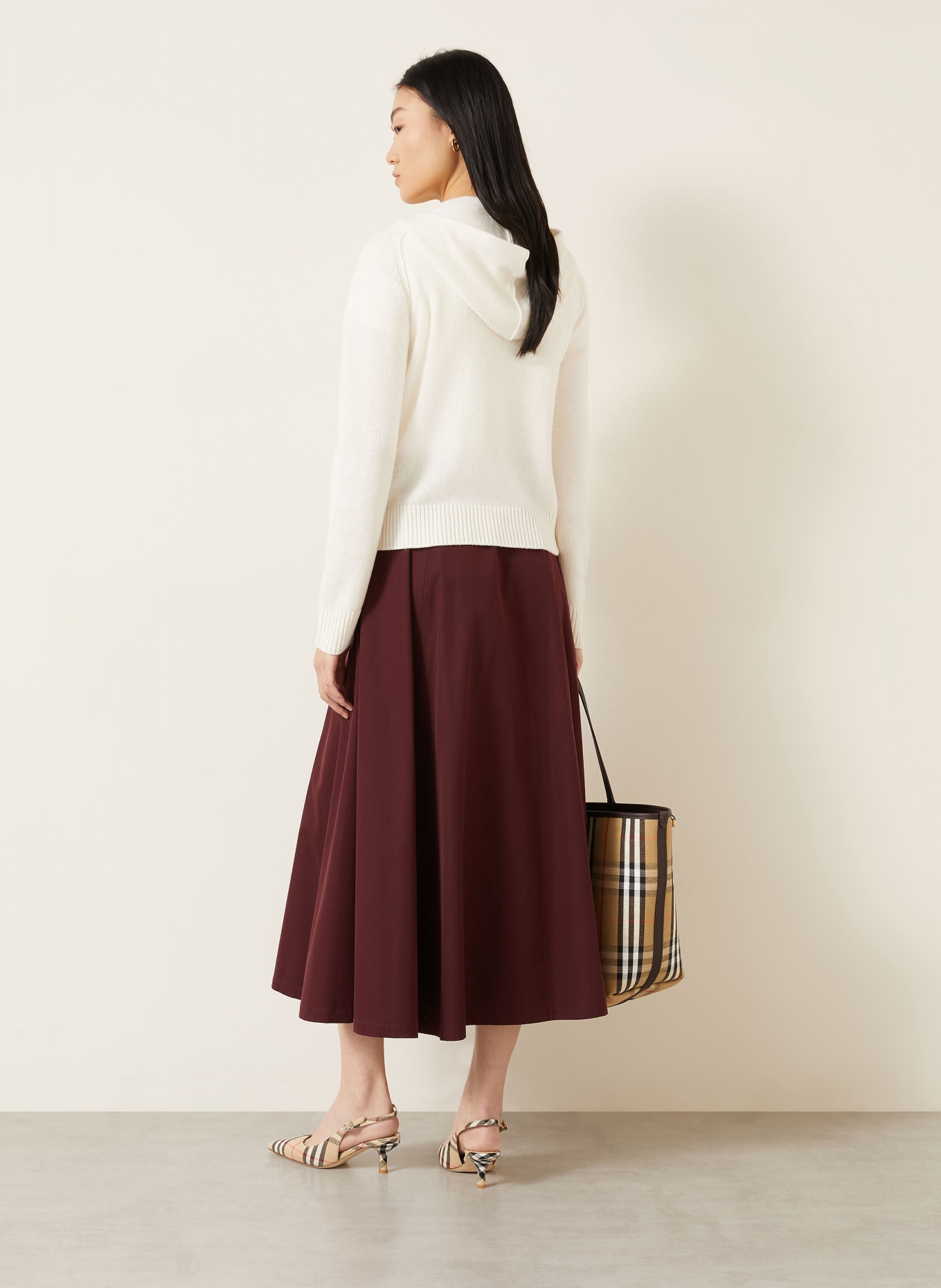BURBERRY Strickjacke JILLIAN: ECRU