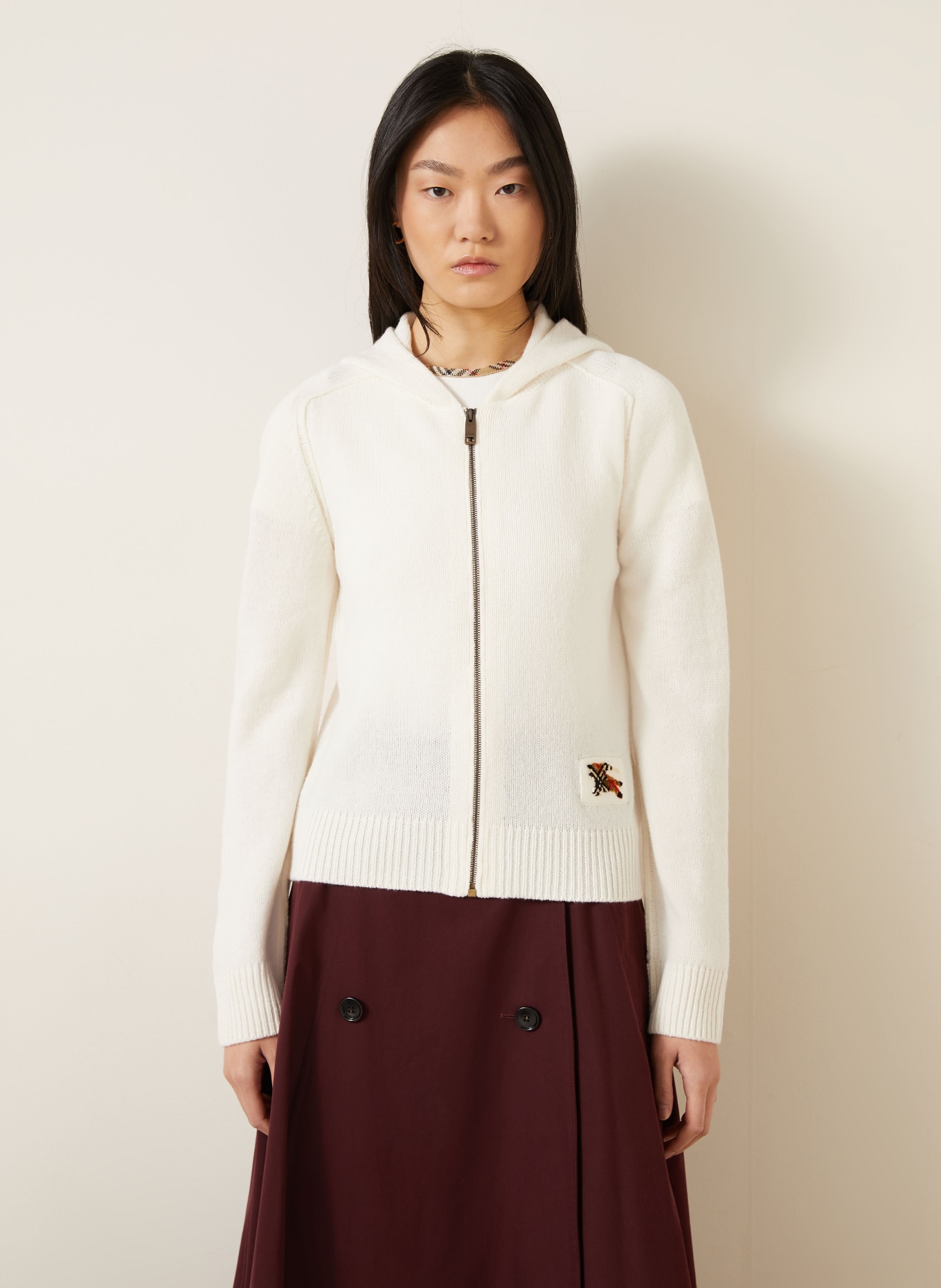 BURBERRY Strickjacke JILLIAN: ECRU