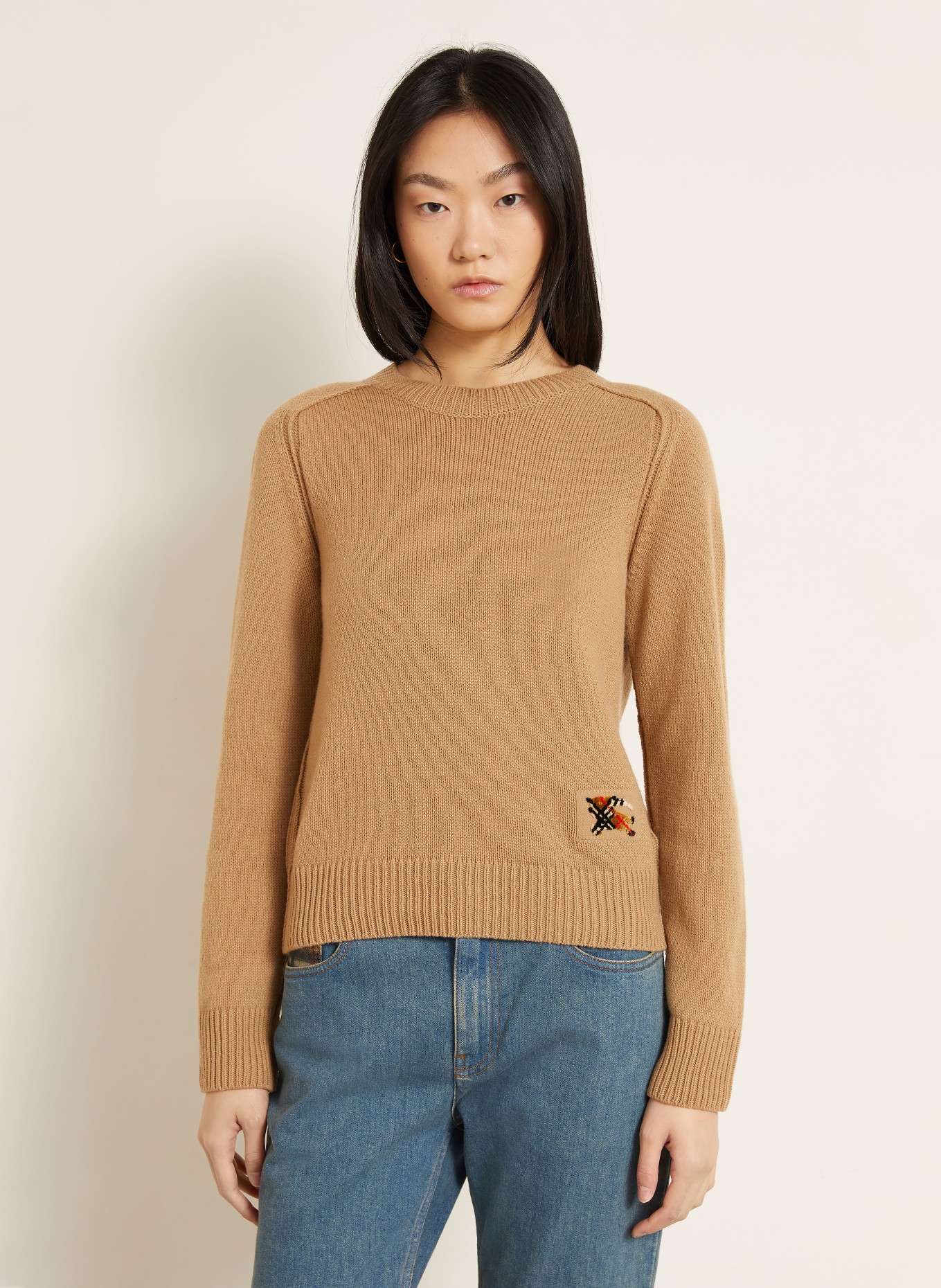 BURBERRY Pullover JANELLE: CAMEL