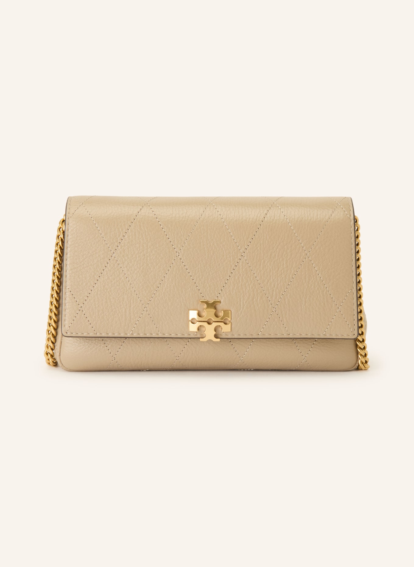 TORY BURCH Tas met omslag CHARLIE: BEIGE