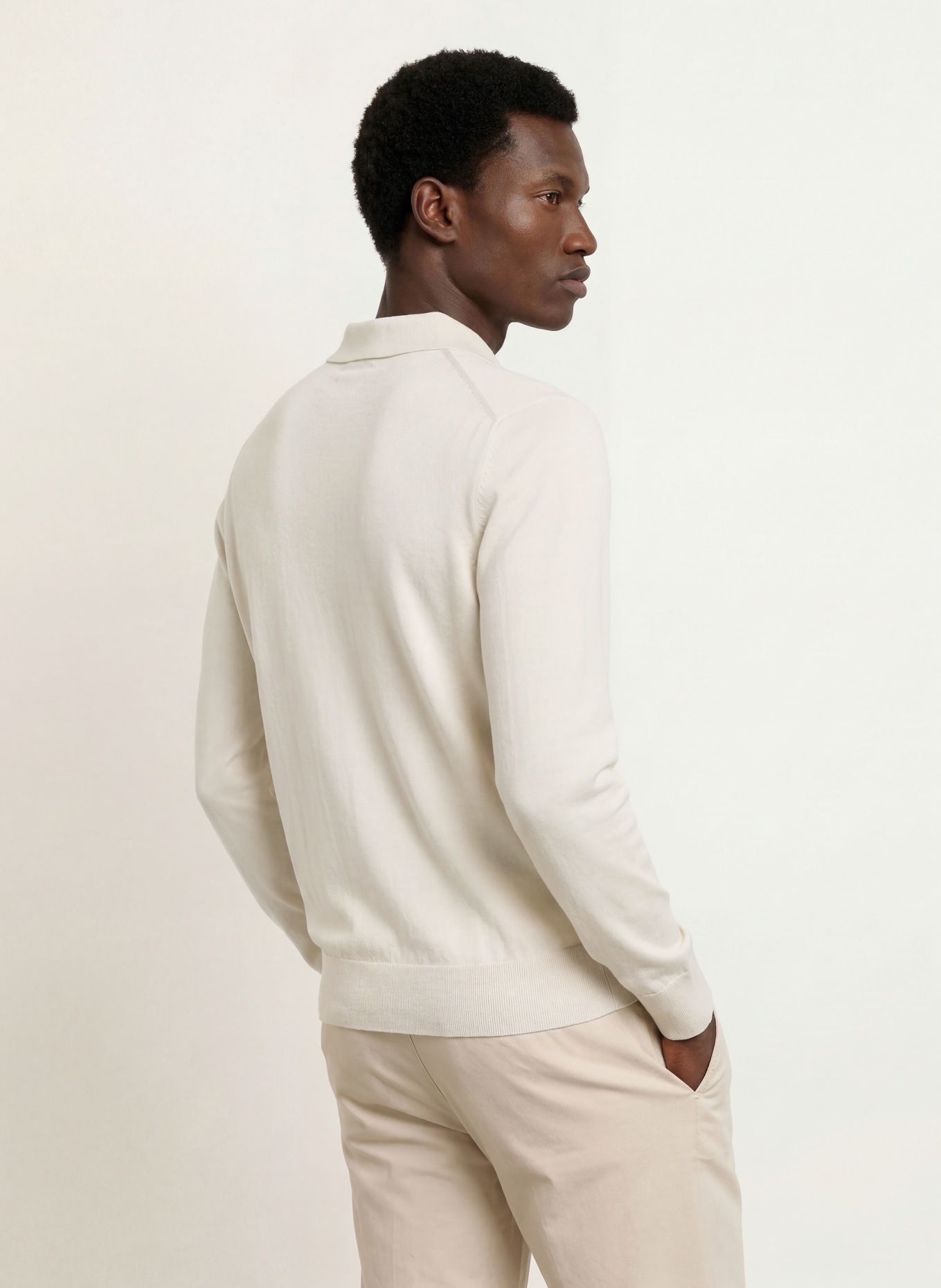 BOSS Pullover LANCIONE: CREME