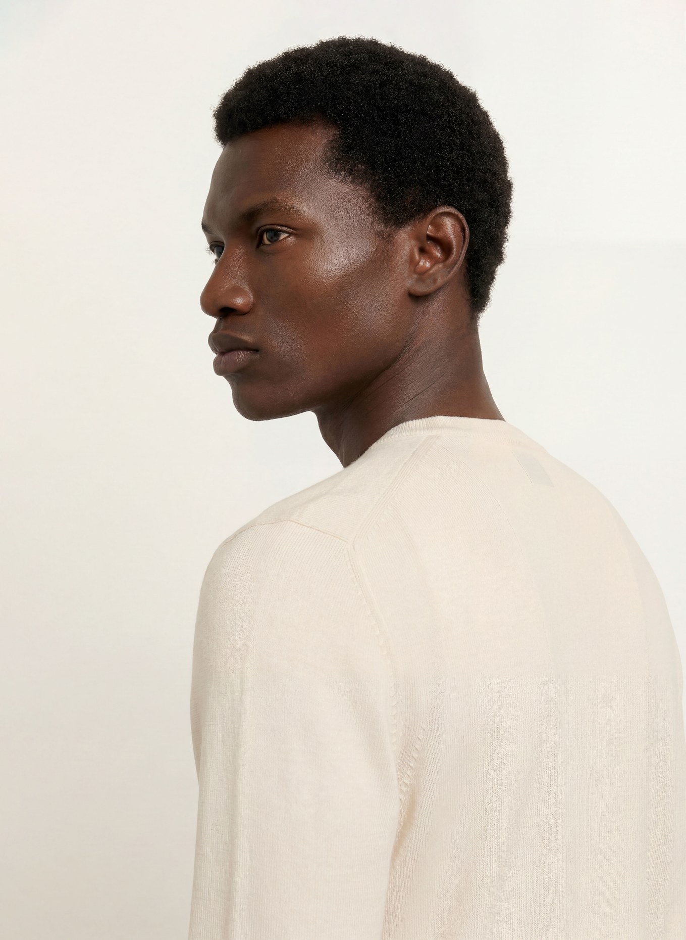 BOSS Pullover LENO: CREME