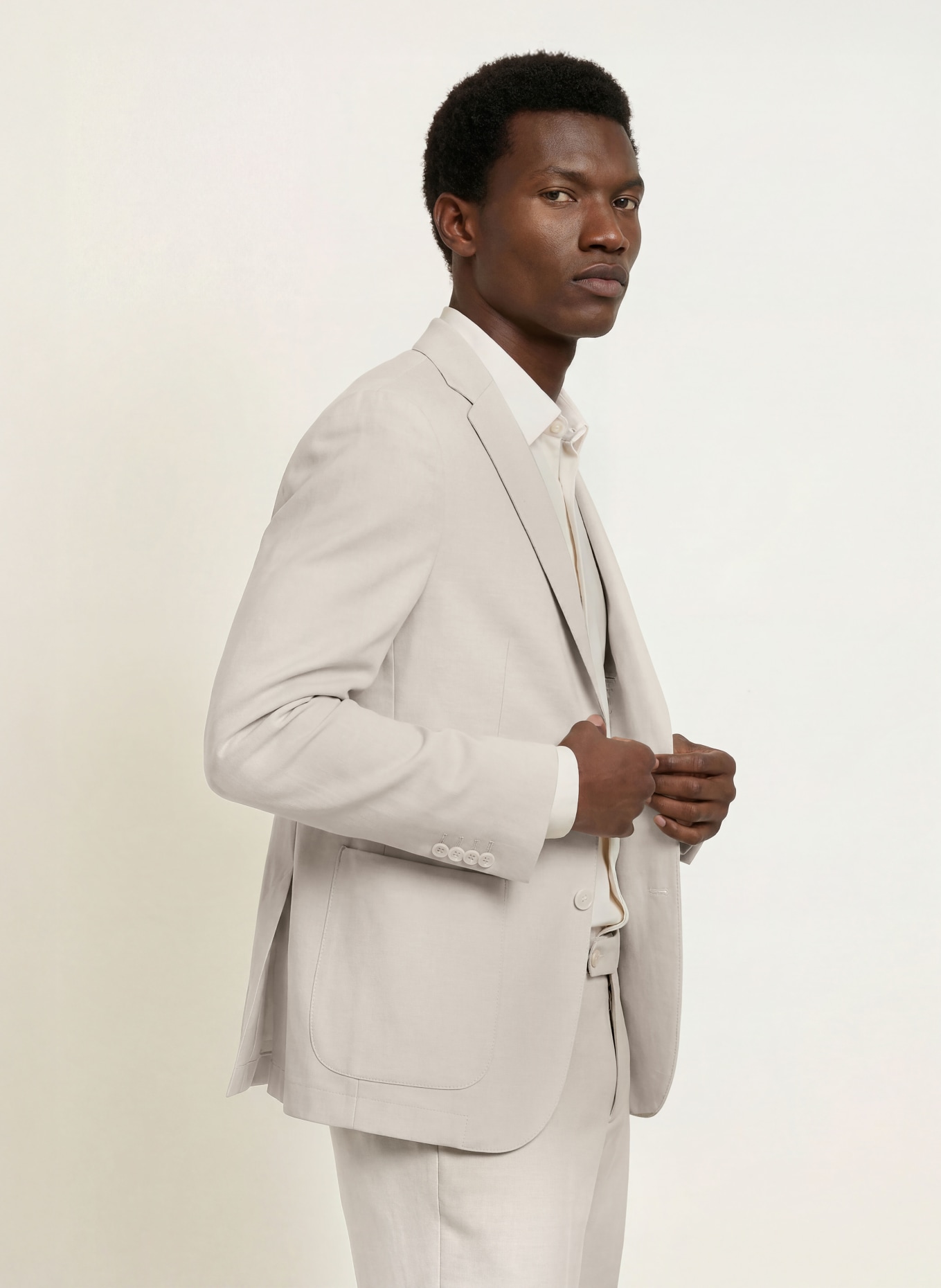 BOSS Colbert HANRY Slim Fit: 271 LIGHT BEIGE