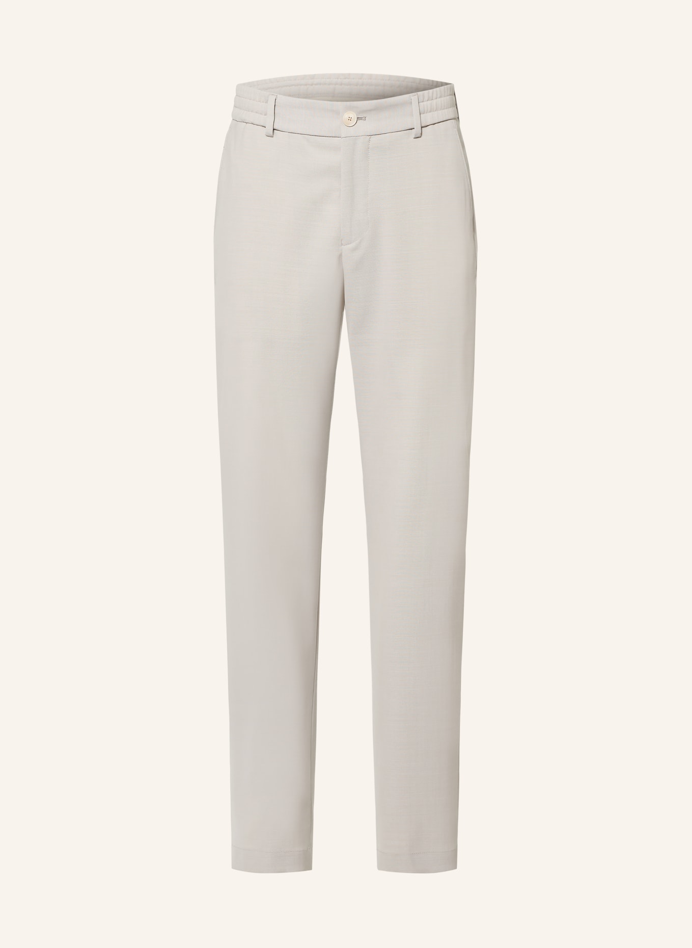 BOSS Oblekové kalhoty PERIN Tapered Fit: 271 LIGHT BEIGE