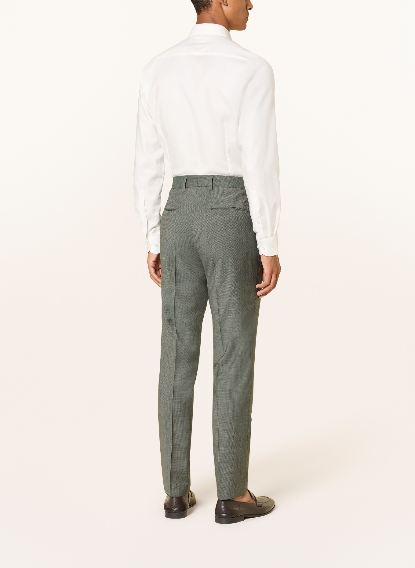 BOSS Anzughose H-GENIUS Slim Fit: 347 OPEN GREEN