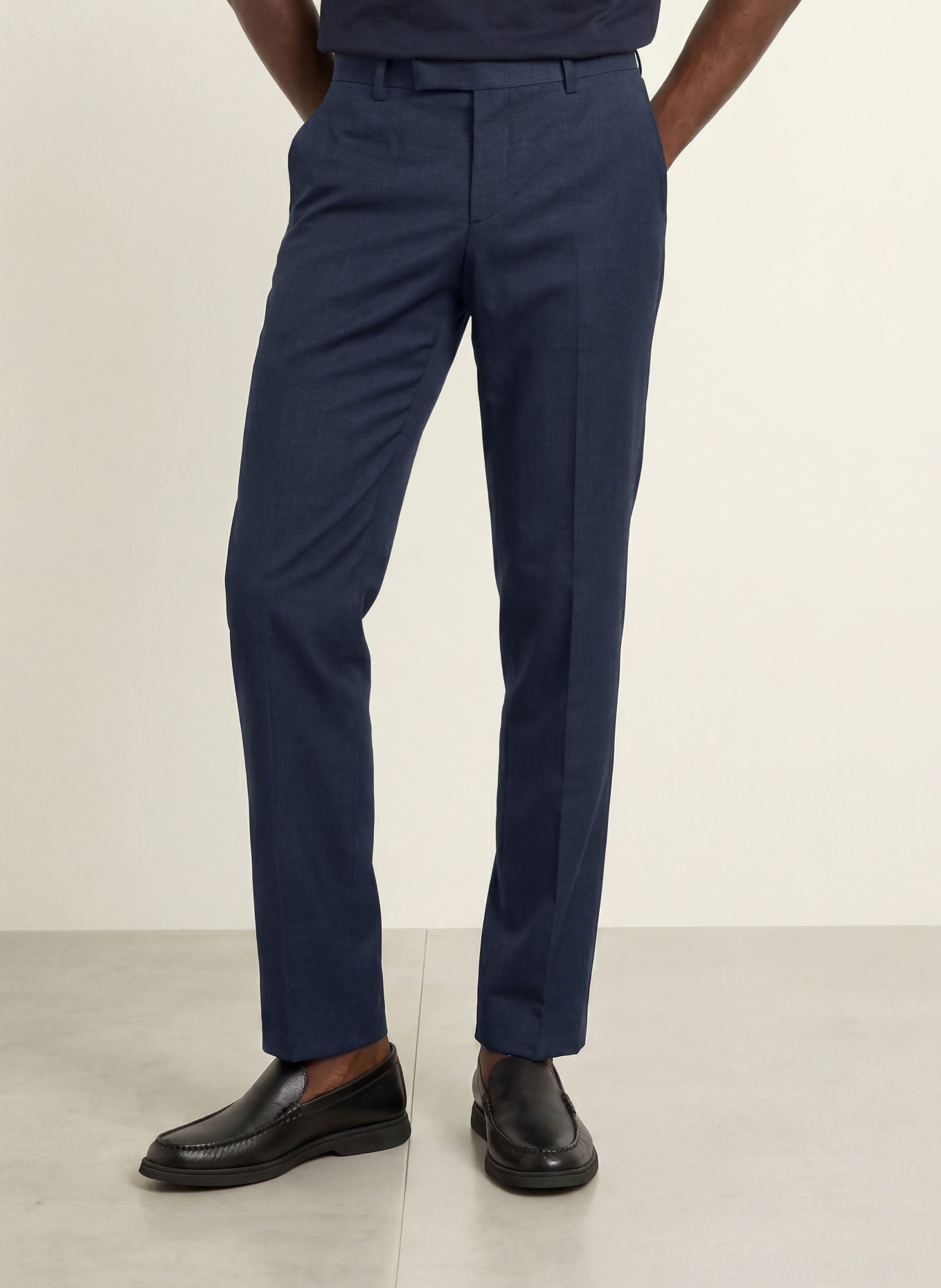 BOSS Pakbroek H-GENIUS Slim Fit: 404 DARK BLUE