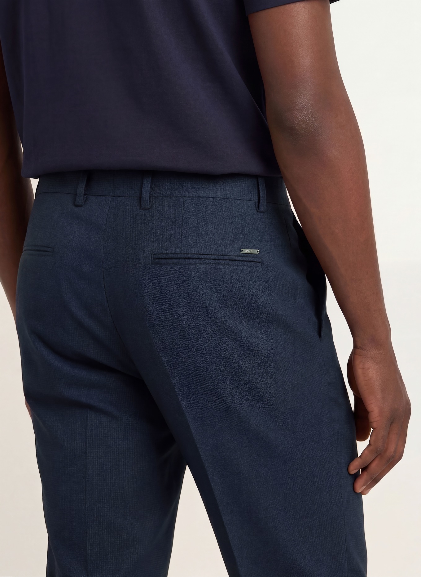 BOSS Pakbroek H-GENIUS Slim Fit: 404 DARK BLUE