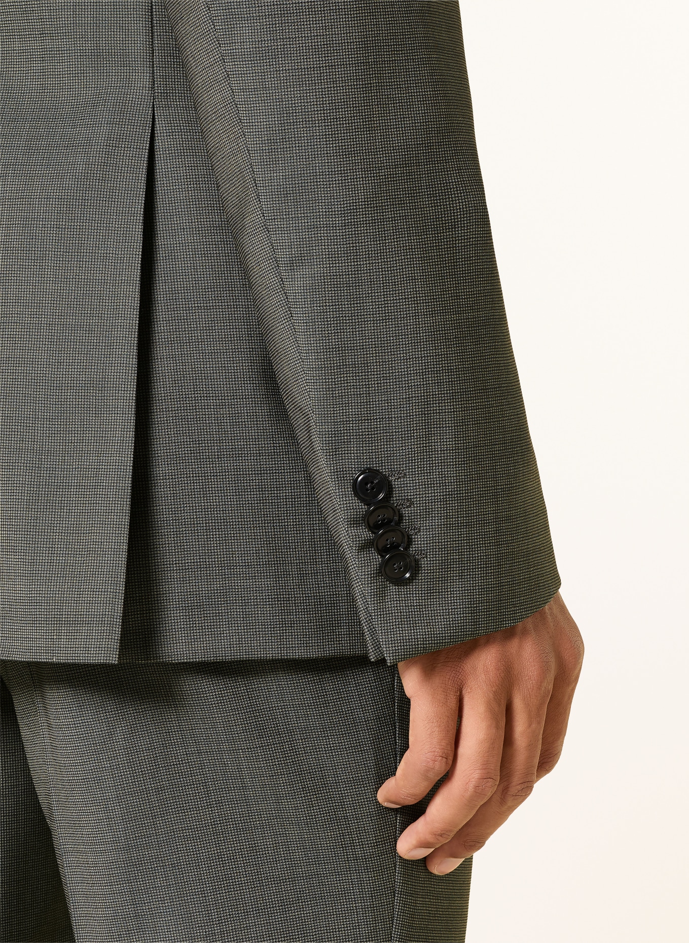 BOSS Suit Jacket H-HUGE Slim Fit: 347 OPEN GREEN