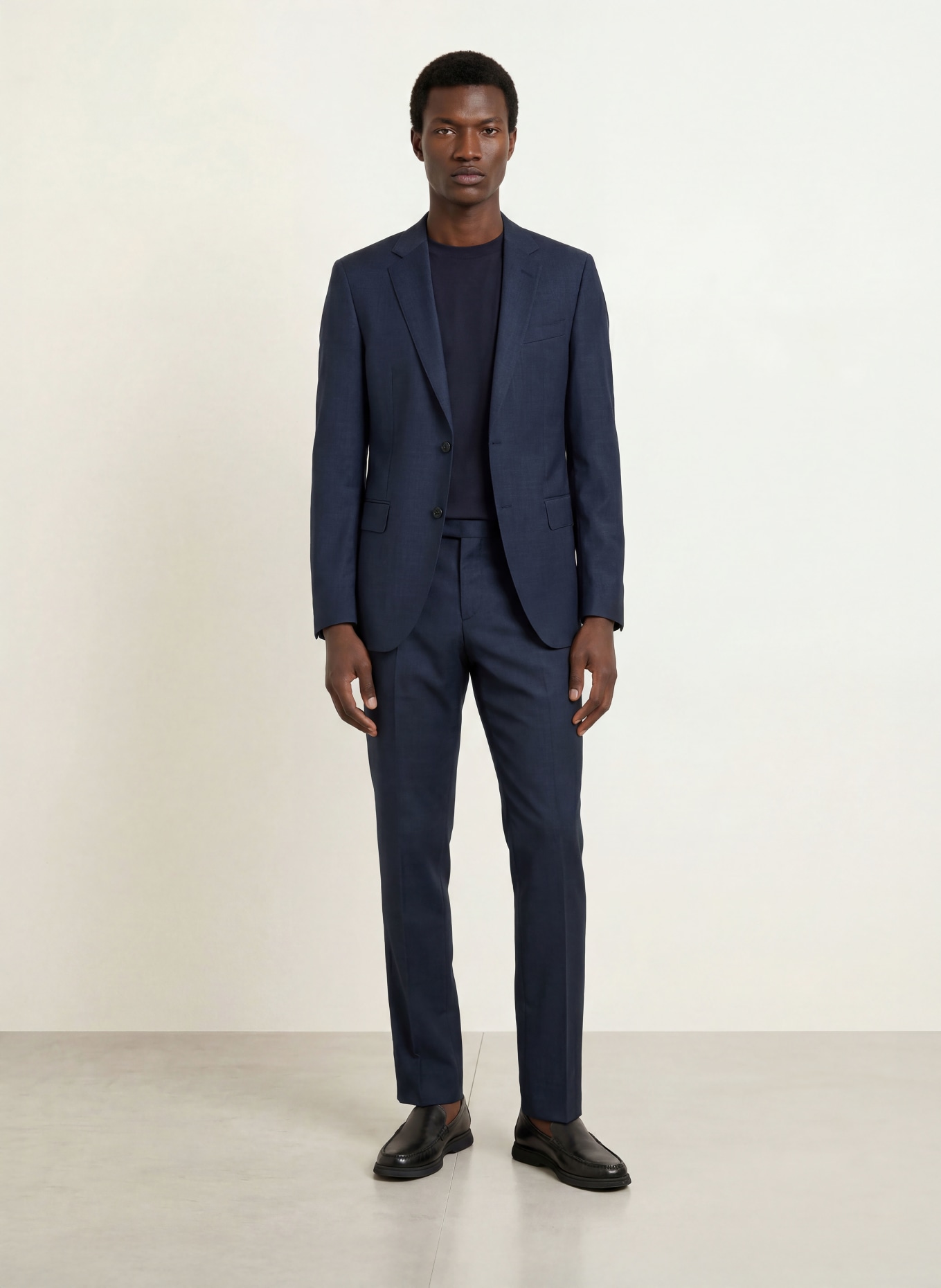 BOSS Marynarka do garnituru H-HUGE Slim Fit: 404 DARK BLUE