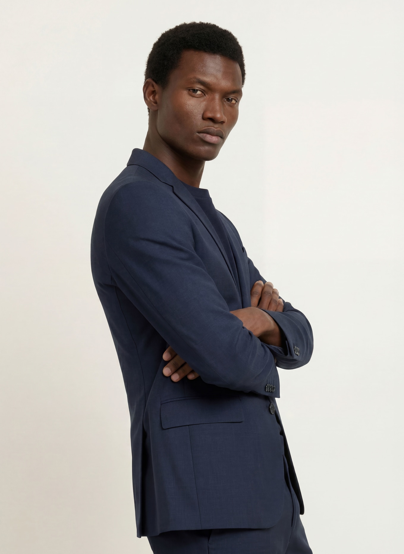 BOSS Marynarka do garnituru H-HUGE Slim Fit: 404 DARK BLUE