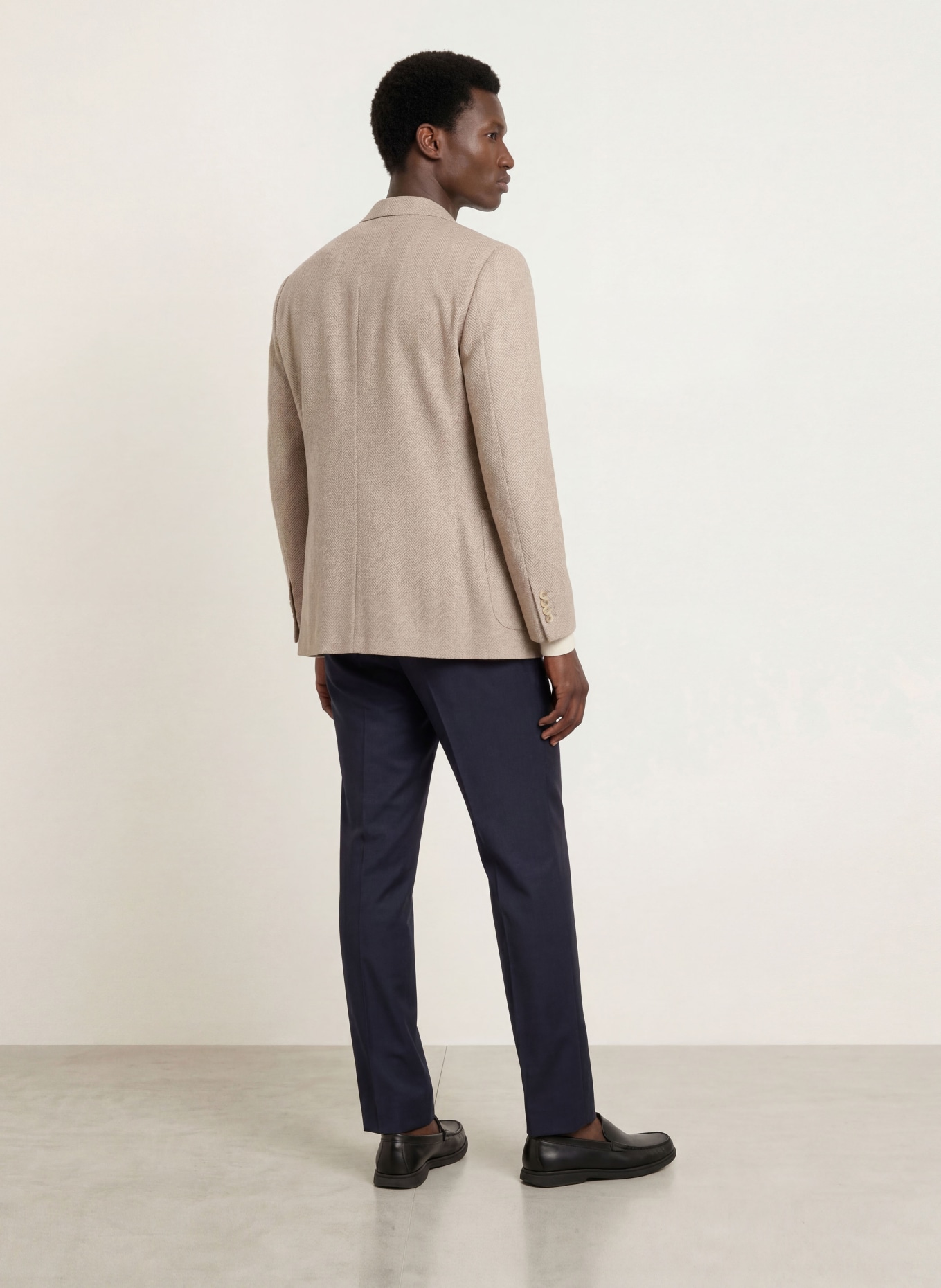 BOSS Sakko JANSON Regular Fit: BEIGE / CREME