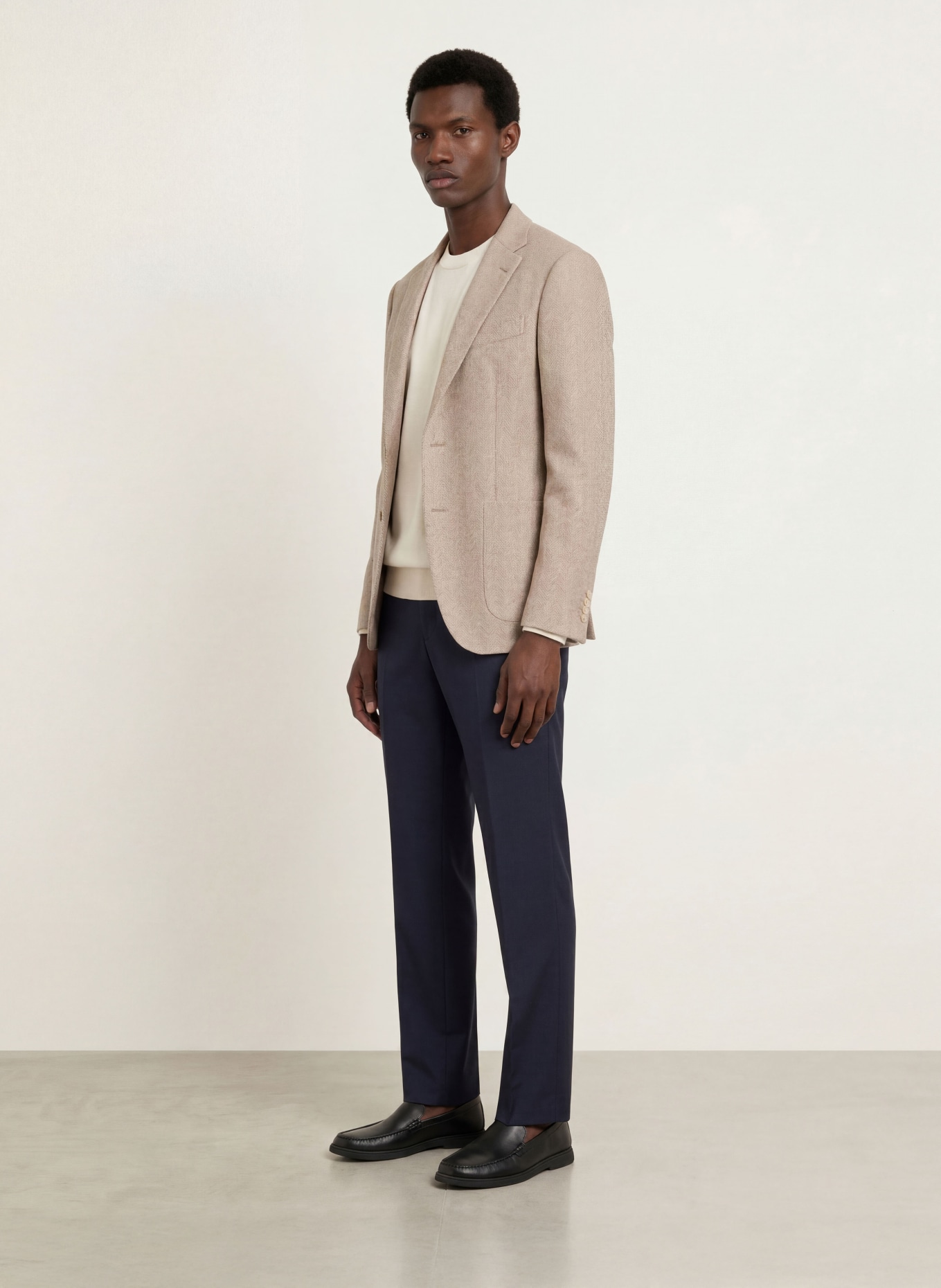 BOSS Sakko JANSON Regular Fit: BEIGE / CREME
